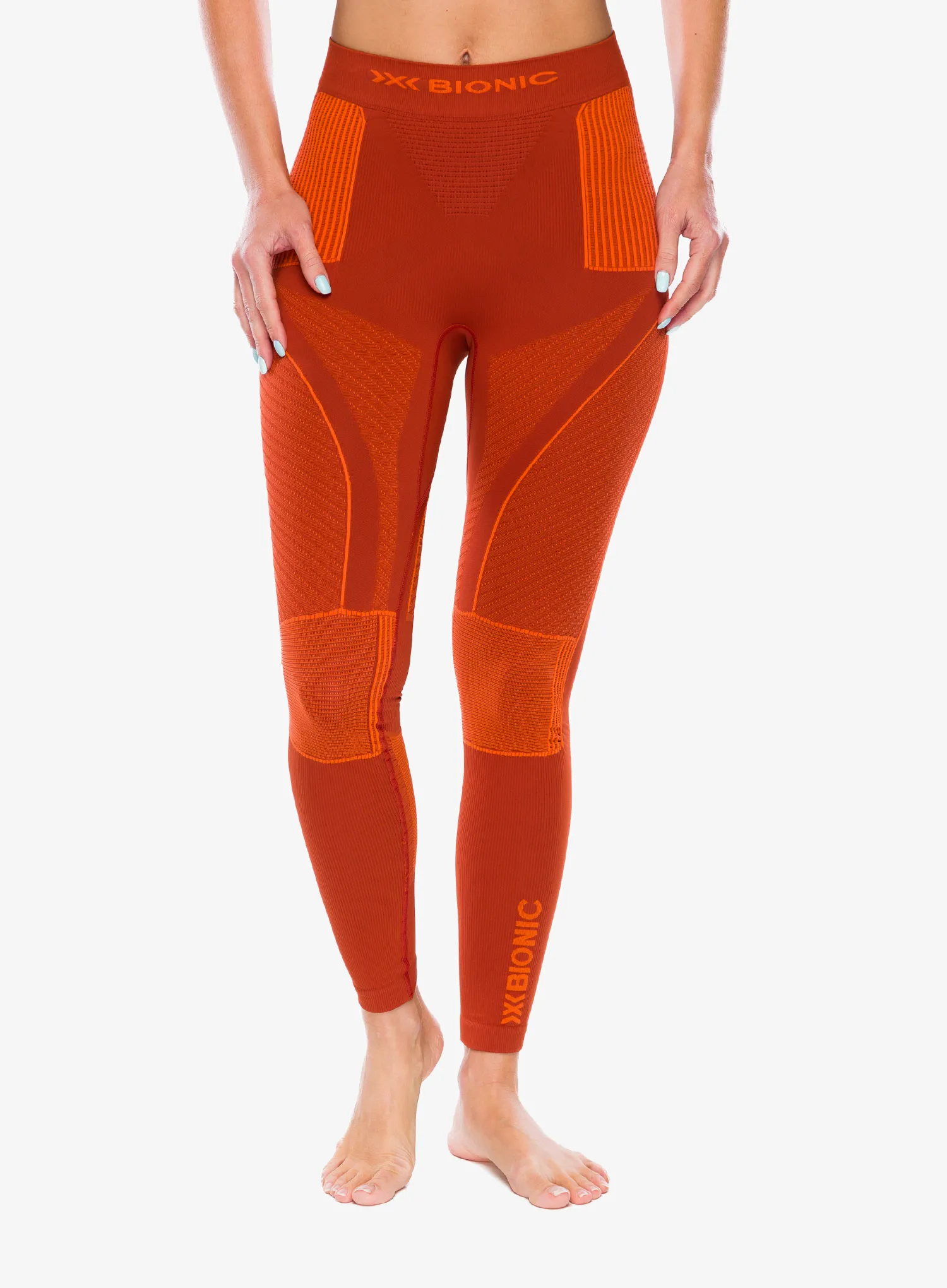Ženske termo pajkice X-Bionic Energy Accumulator 4.0 Pants - clay/orange