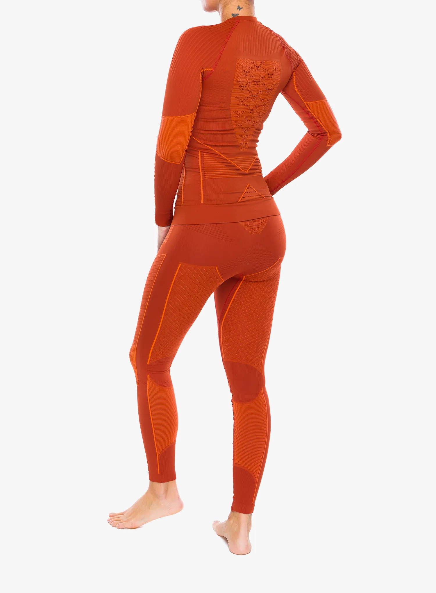 Ženske termo pajkice X-Bionic Energy Accumulator 4.0 Pants - clay/orange