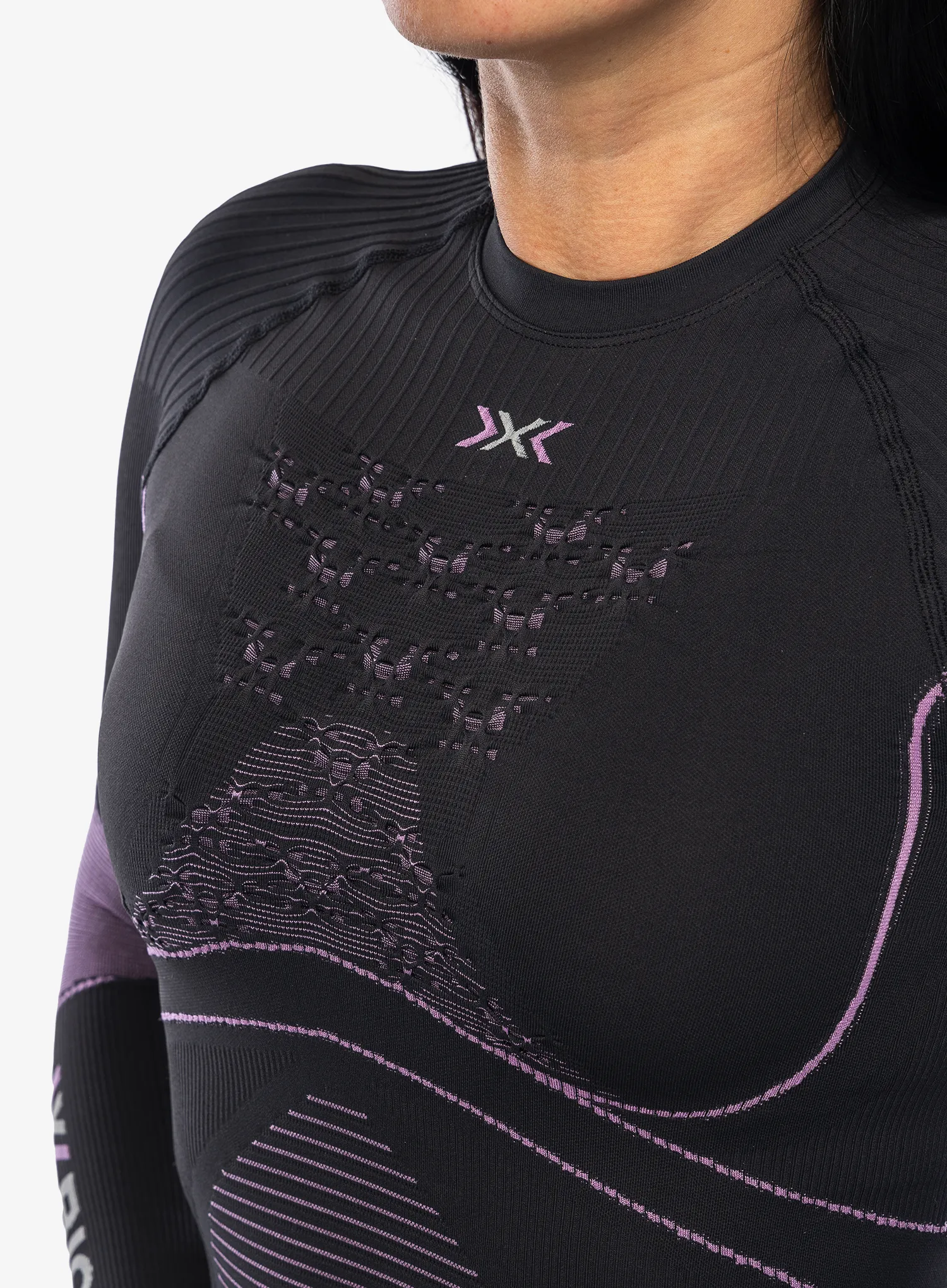 Jopica X-Bionic Energy Accumulator 4.0 Shirt - charcoal/magnolia
