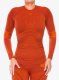 Ženska termo flis jopa X-Bionic Energy Accumulator 4.0 Shirt - clay/orange