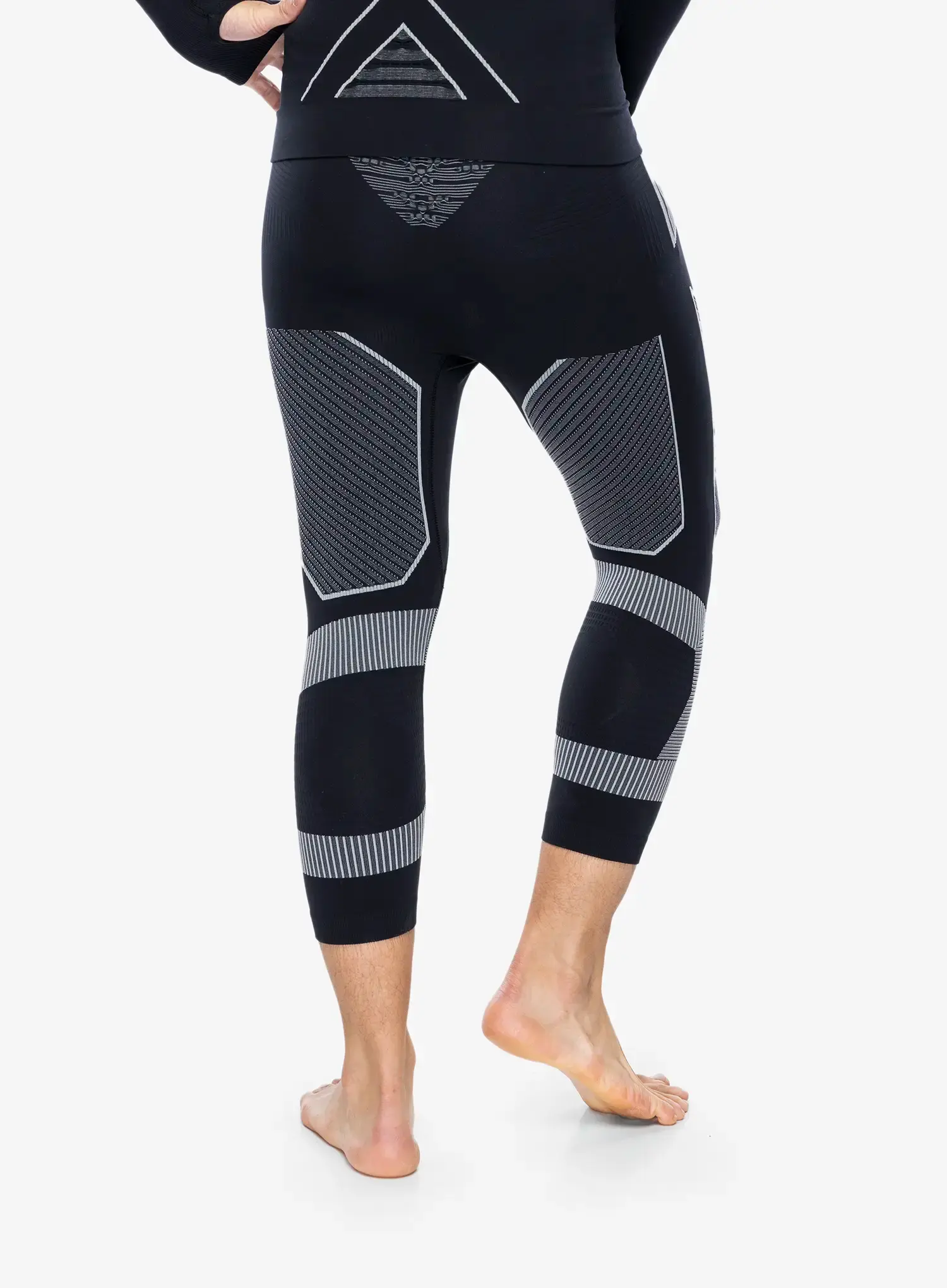 Termo pajkice X-Bionic Energy Accumulator Light Pants 3/4 - x black/light grey