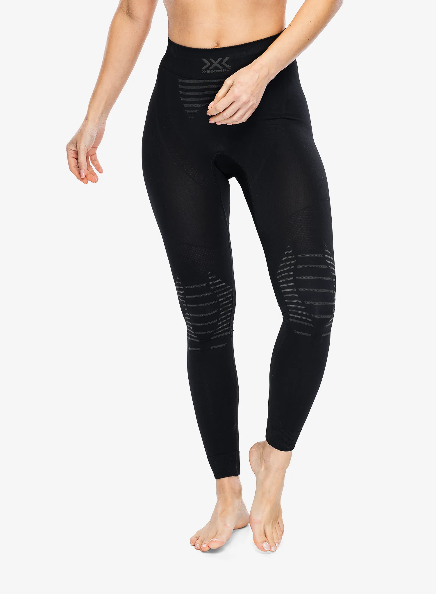 Ženske termo pajkice X-Bionic Invent 4.0 Pants - black/charcoal
