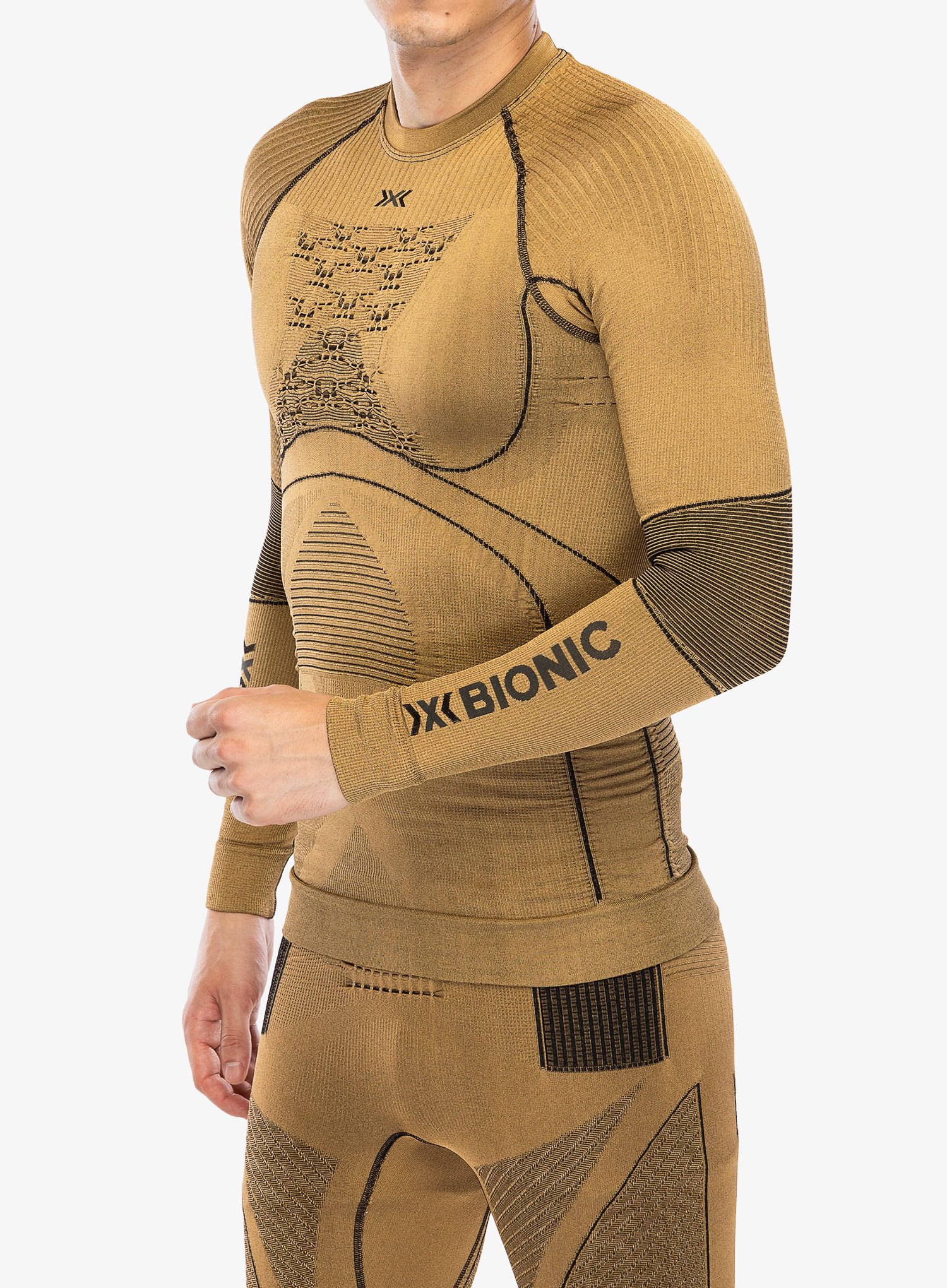 Termo flis jopa X-Bionic Radiactor 4.0 L/S - gold/black