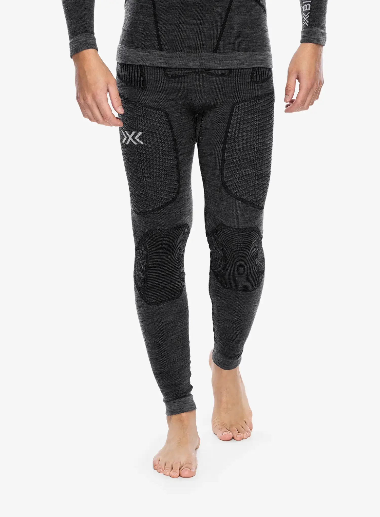 Termo pajkice X-Bionic Symbio Merino Pants - rhino grey
