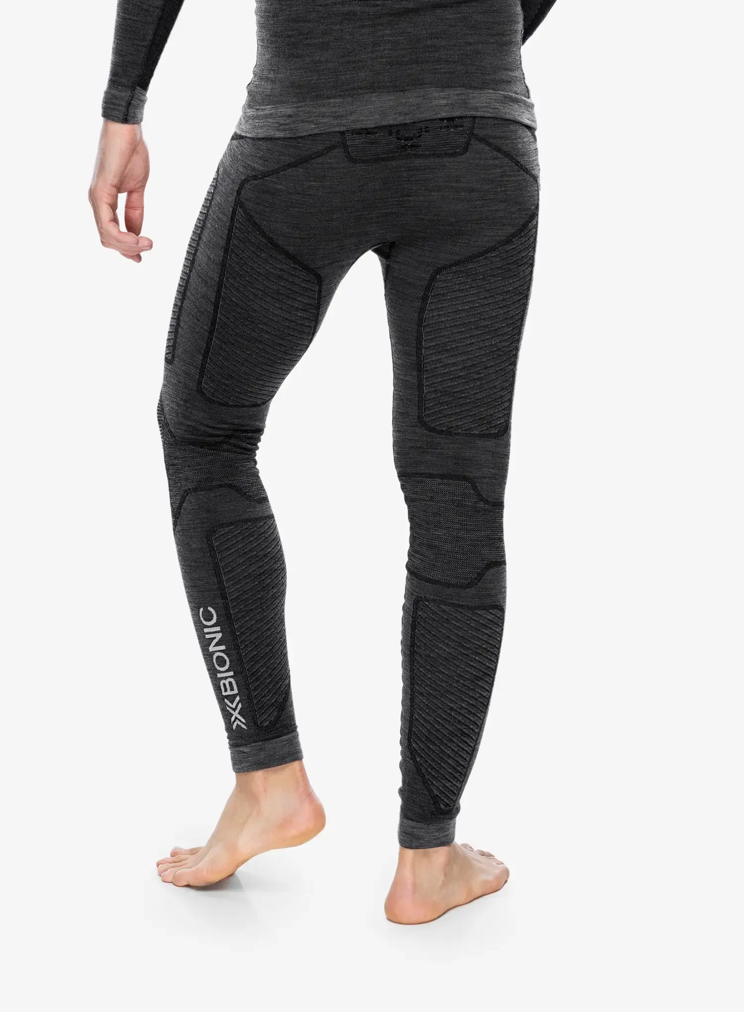 Termo pajkice X-Bionic Symbio Merino Pants - rhino grey