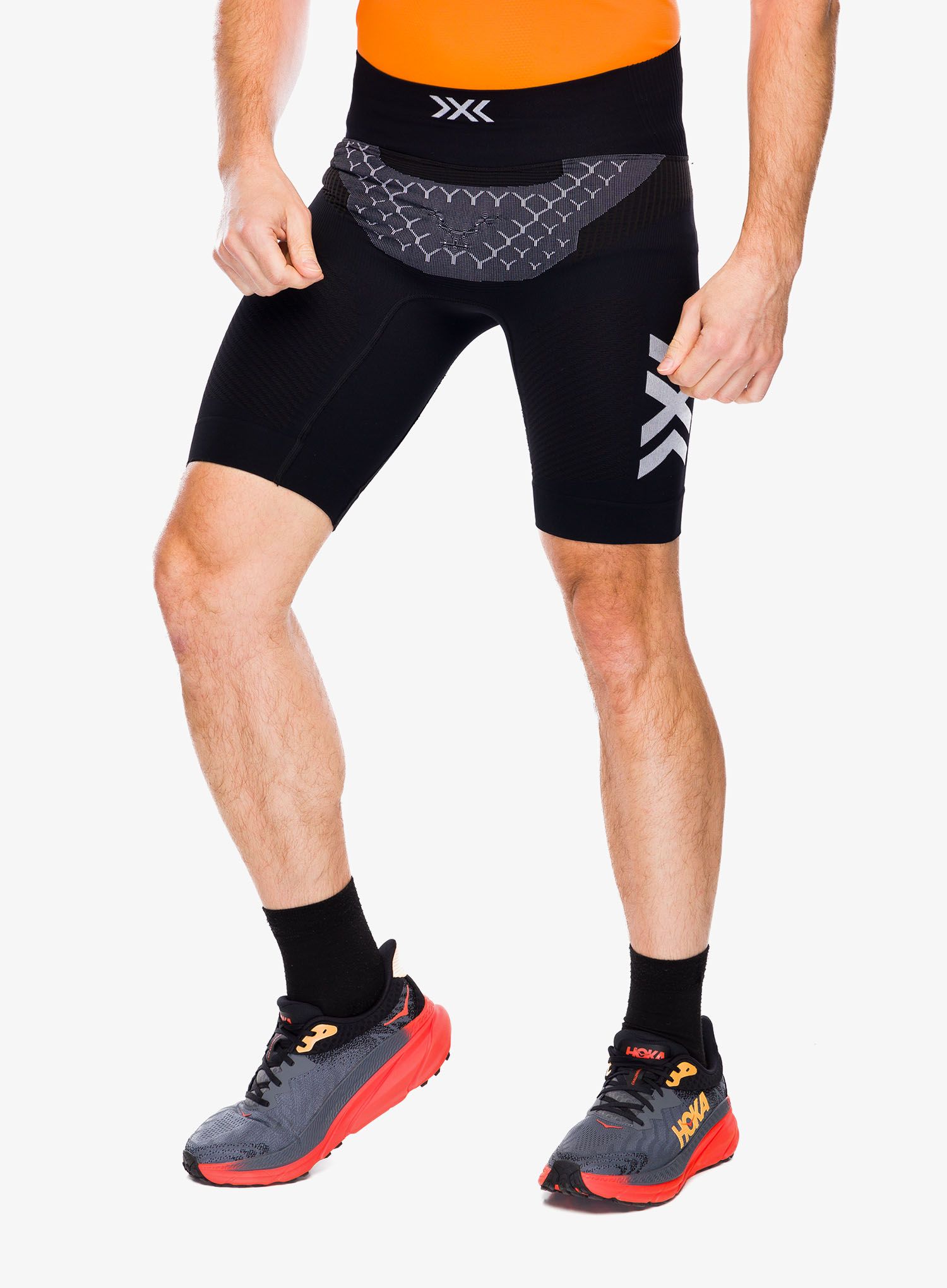 Tekaške kratke hlače X-Bionic Twyce 4.0 Running Shorts - opal black/arctic white