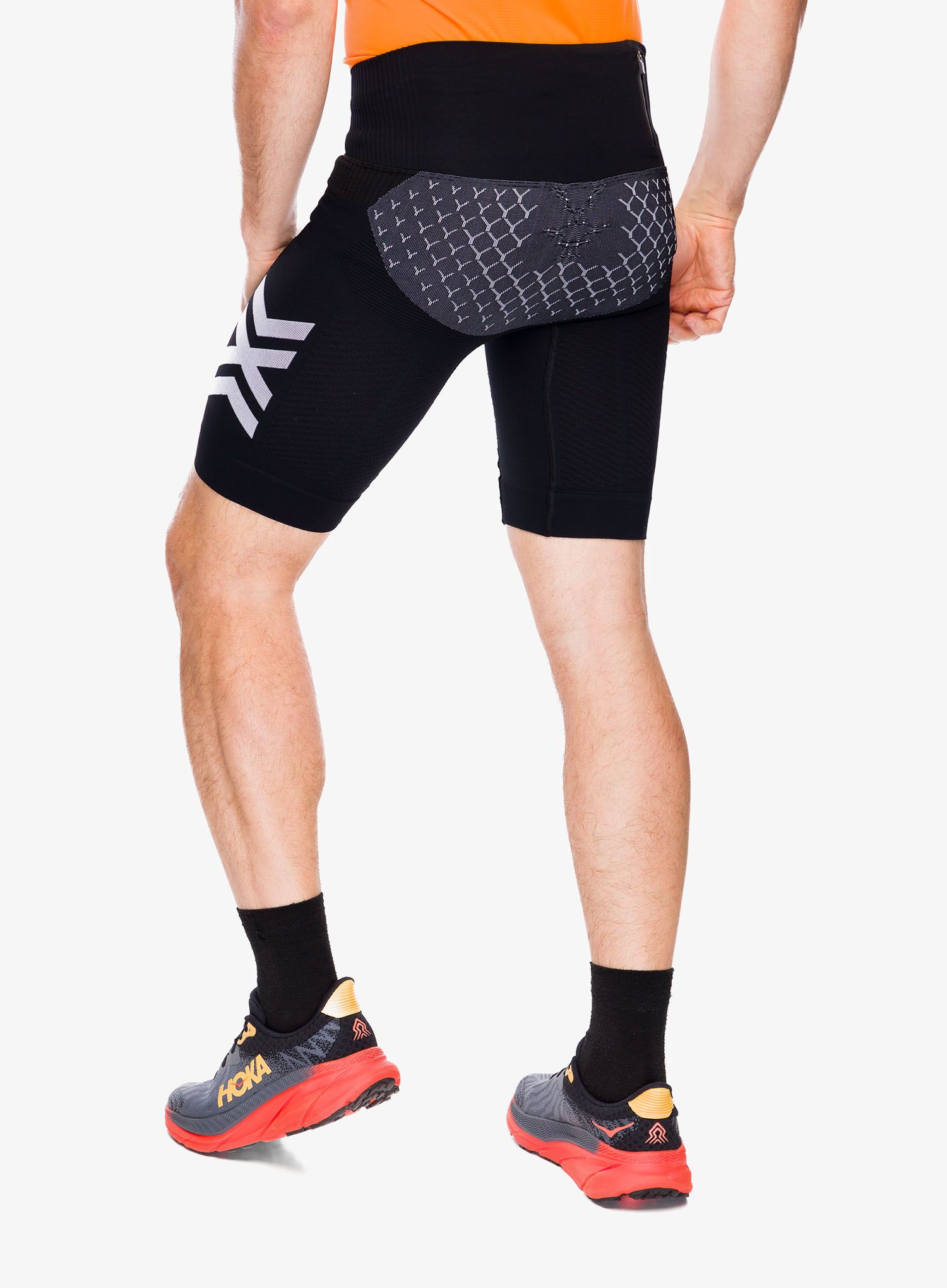 Tekaške kratke hlače X-Bionic Twyce 4.0 Running Shorts - opal black/arctic white