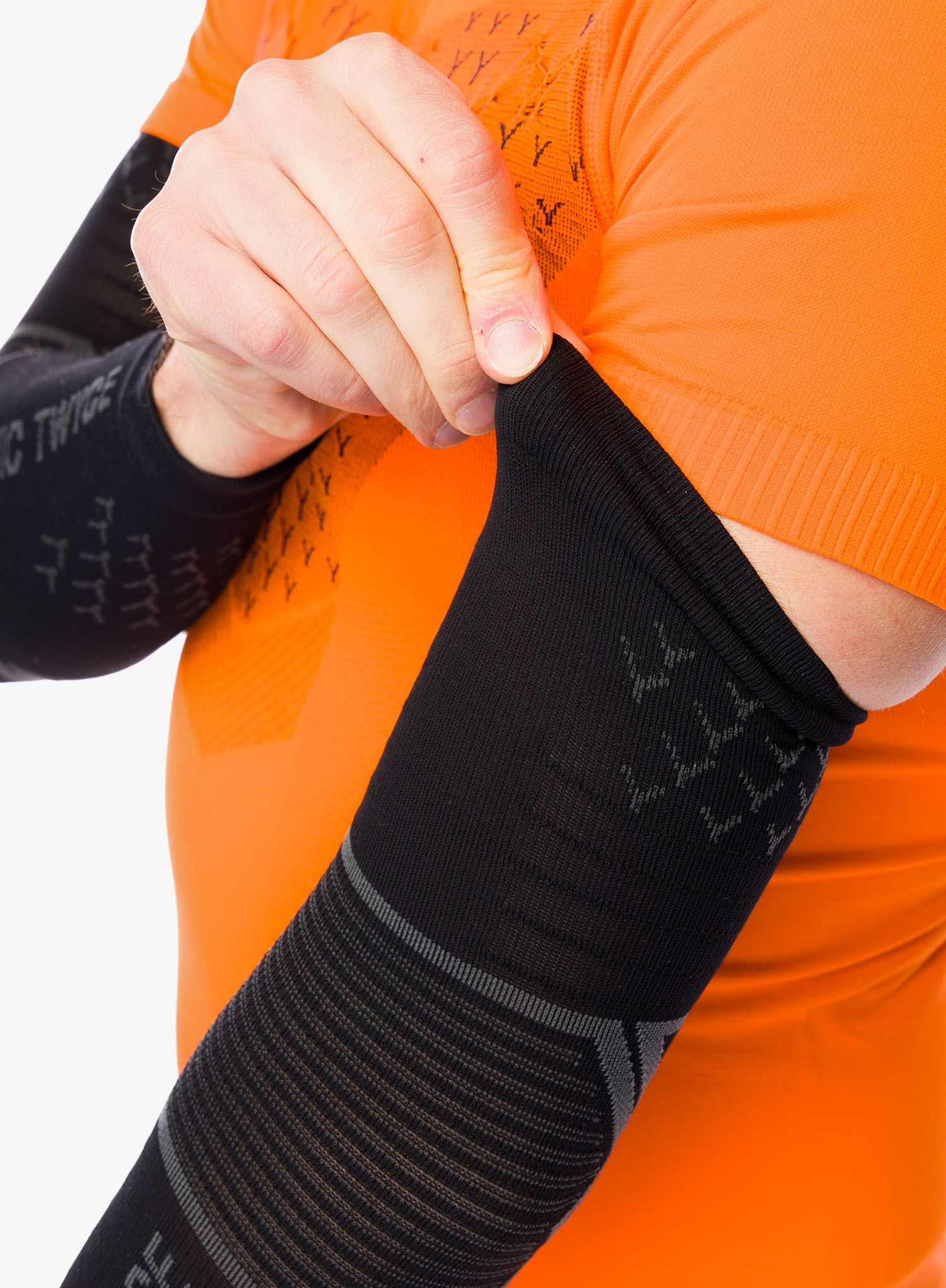 Kompresijski rokavi X-Bionic Twyce Armsleeve - black/charcoal