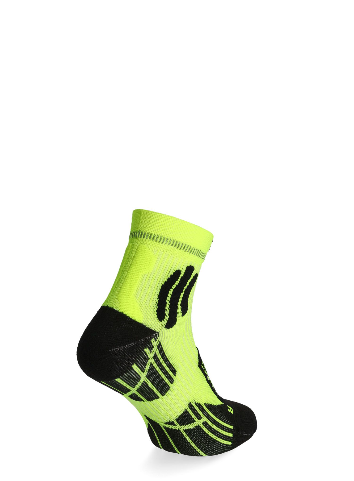 Tekaške nogavice X-Socks Endurance 4.0 - fluo yellow/opal black