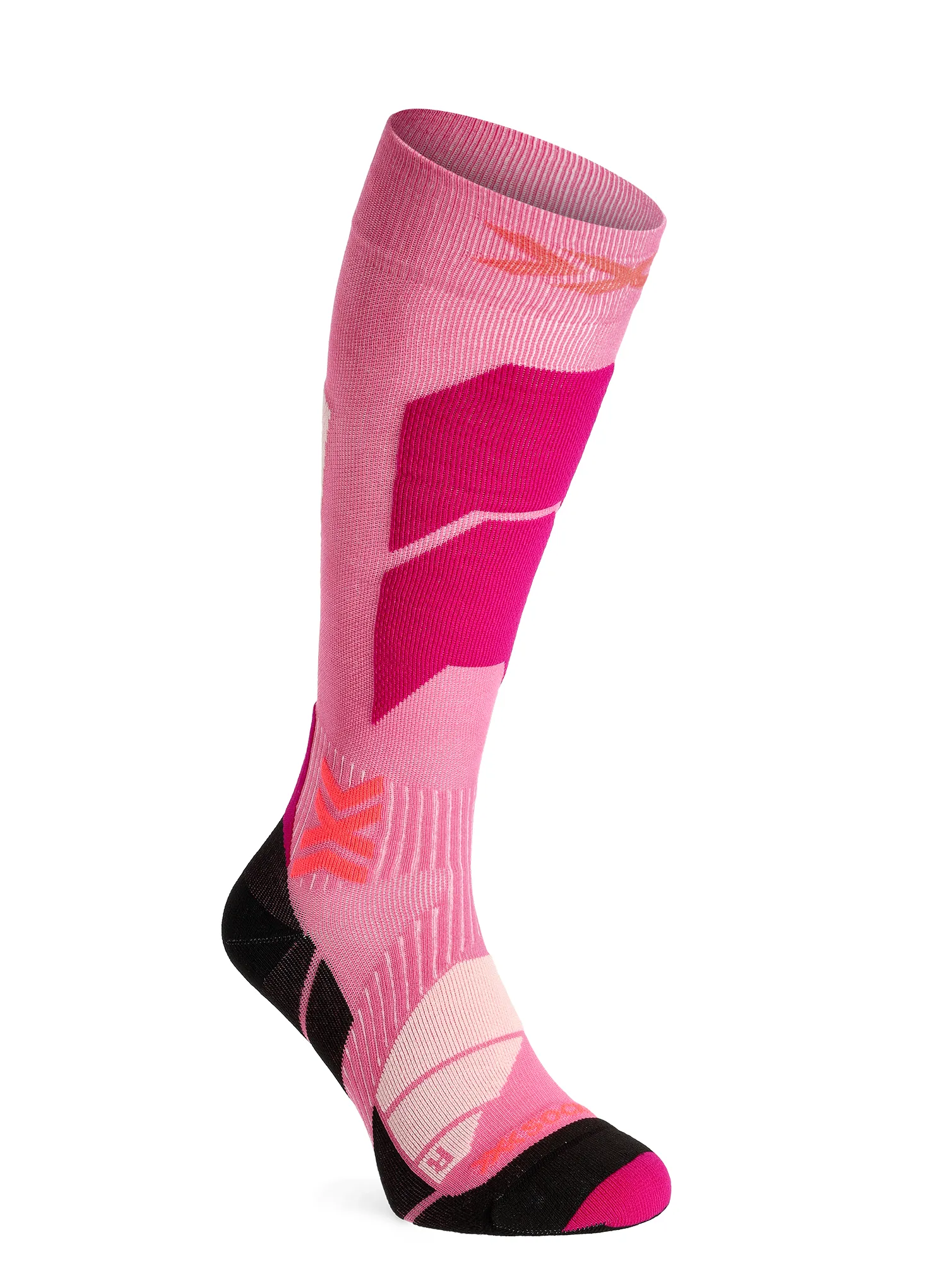 Smučarske nogavice X-Socks Ski Perform OTC - light pink/light sand