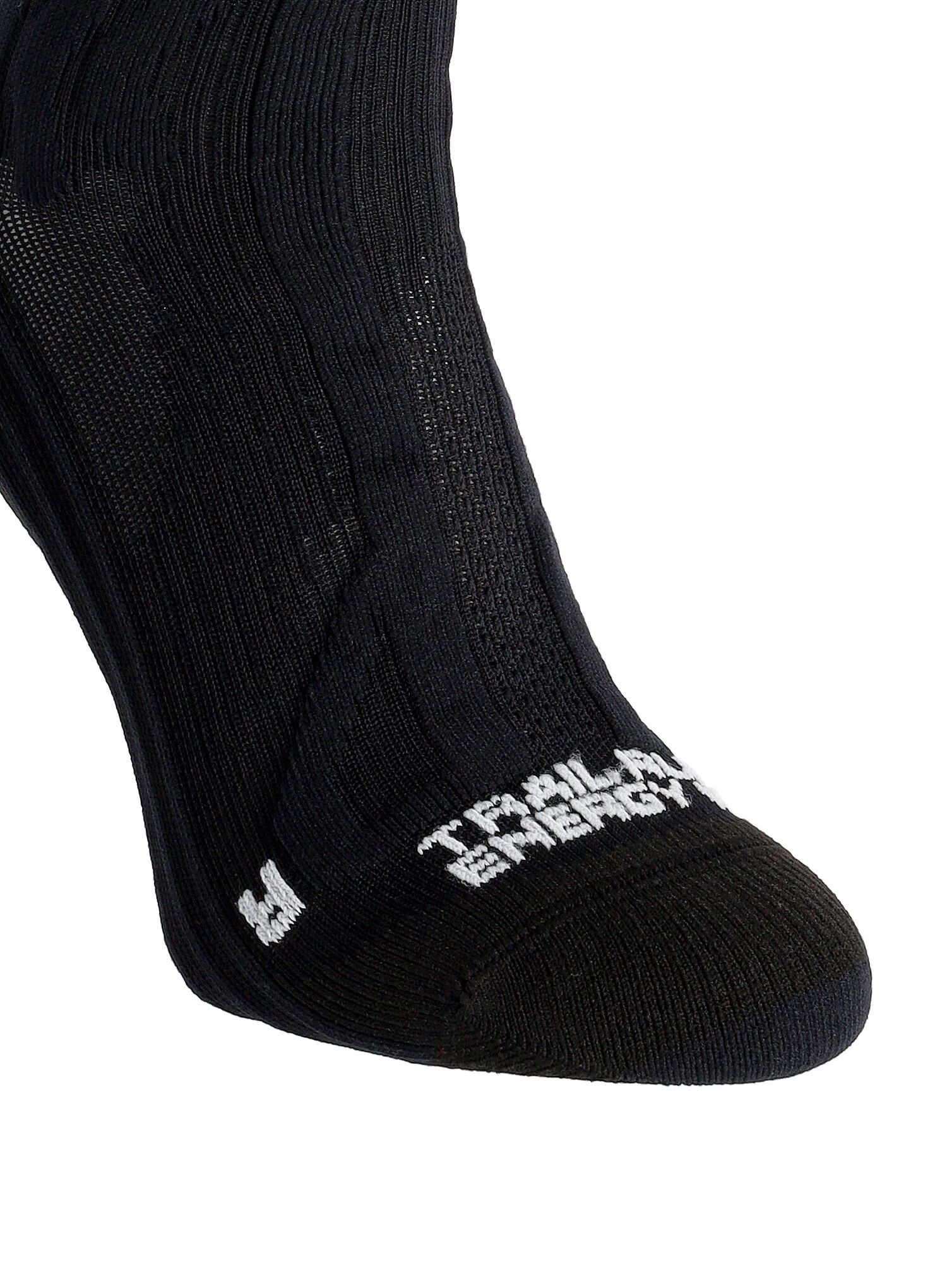Ženske tekaške nogavice X-Socks Trail Run Energy 4.0 - opal black/arctic white