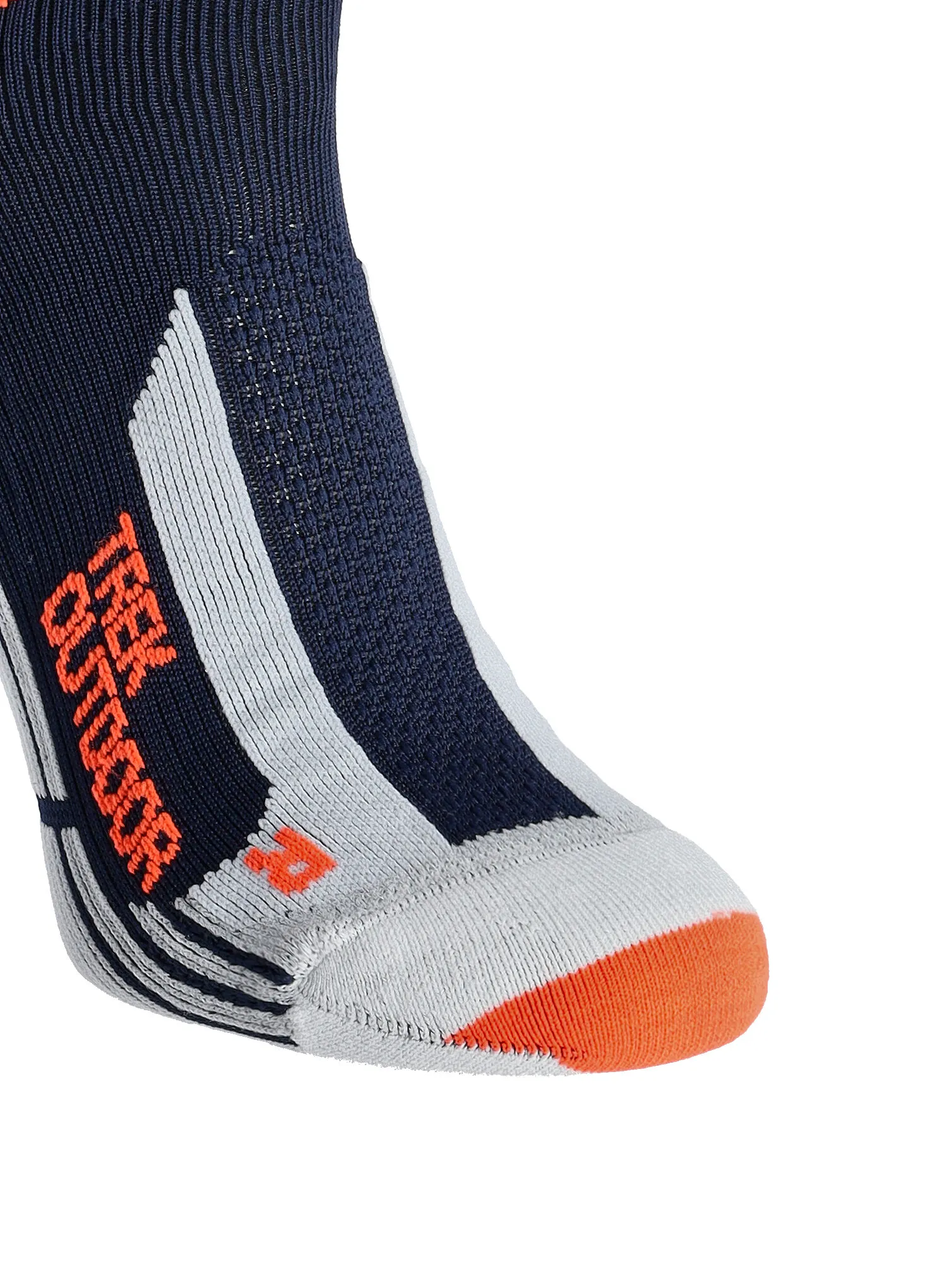 Pohodne nogavice X-Socks Trek Outdoor - midnight blue/kurkuma orange