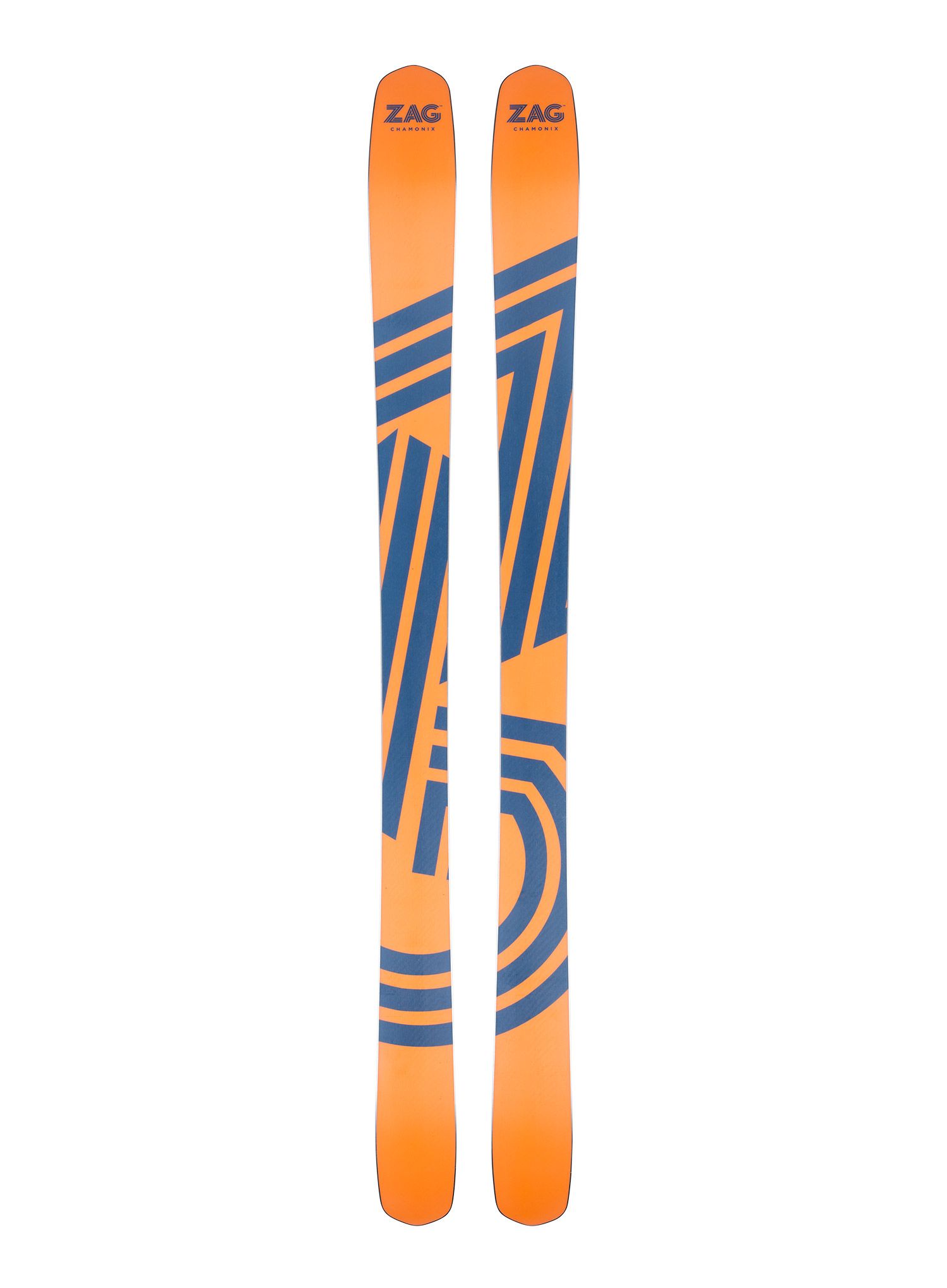 Turne smuči ZAG Slap 104 - dark blue/orange
