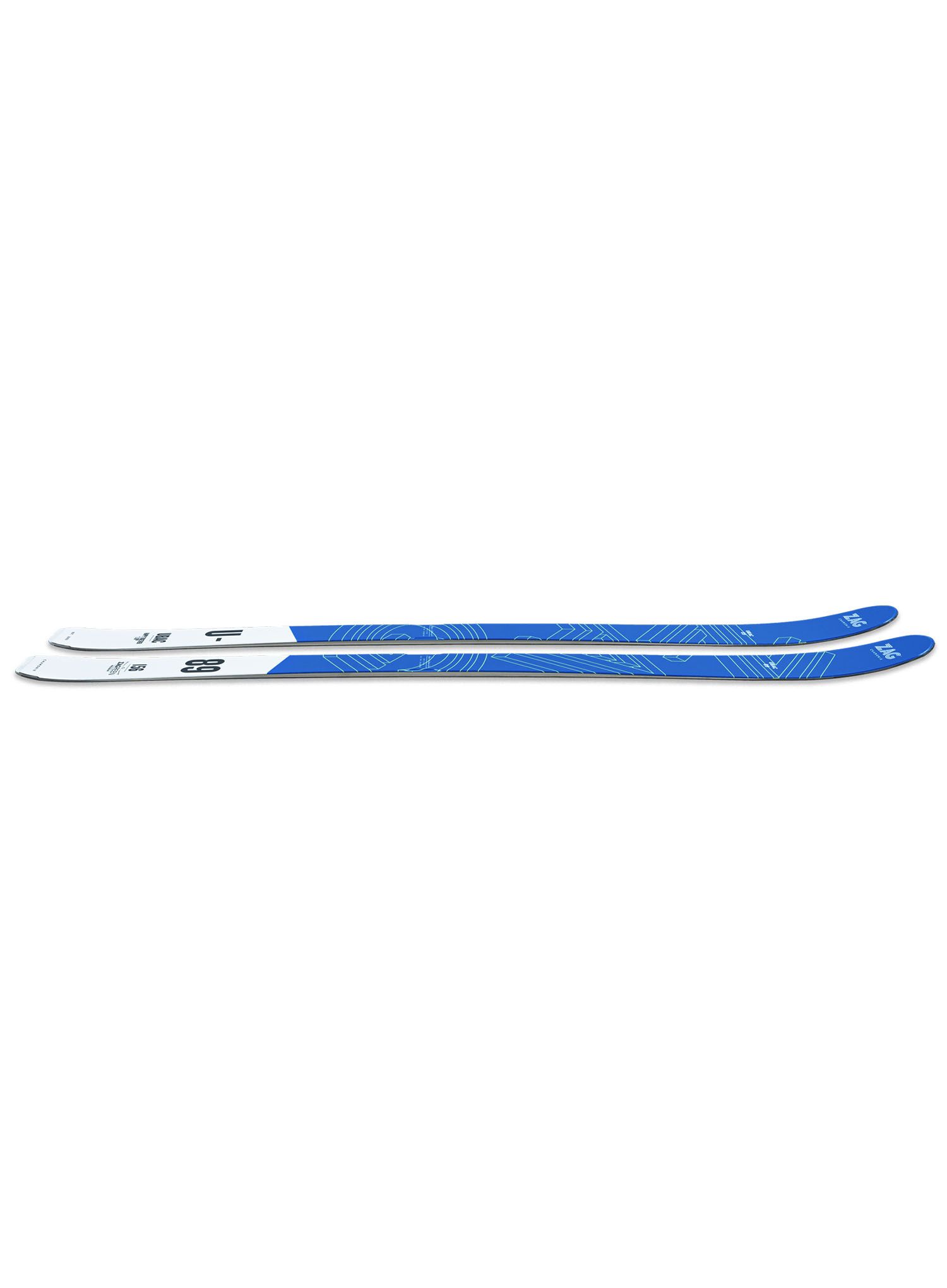 Turne smuči komplet ZAG UBAC 89 Lady - blue/white