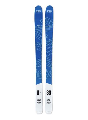 Turne smuči komplet ZAG UBAC 89 Lady - blue/white