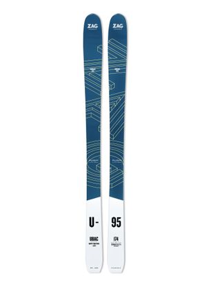 Turne smuči komplet ZAG UBAC 95 - blue/white