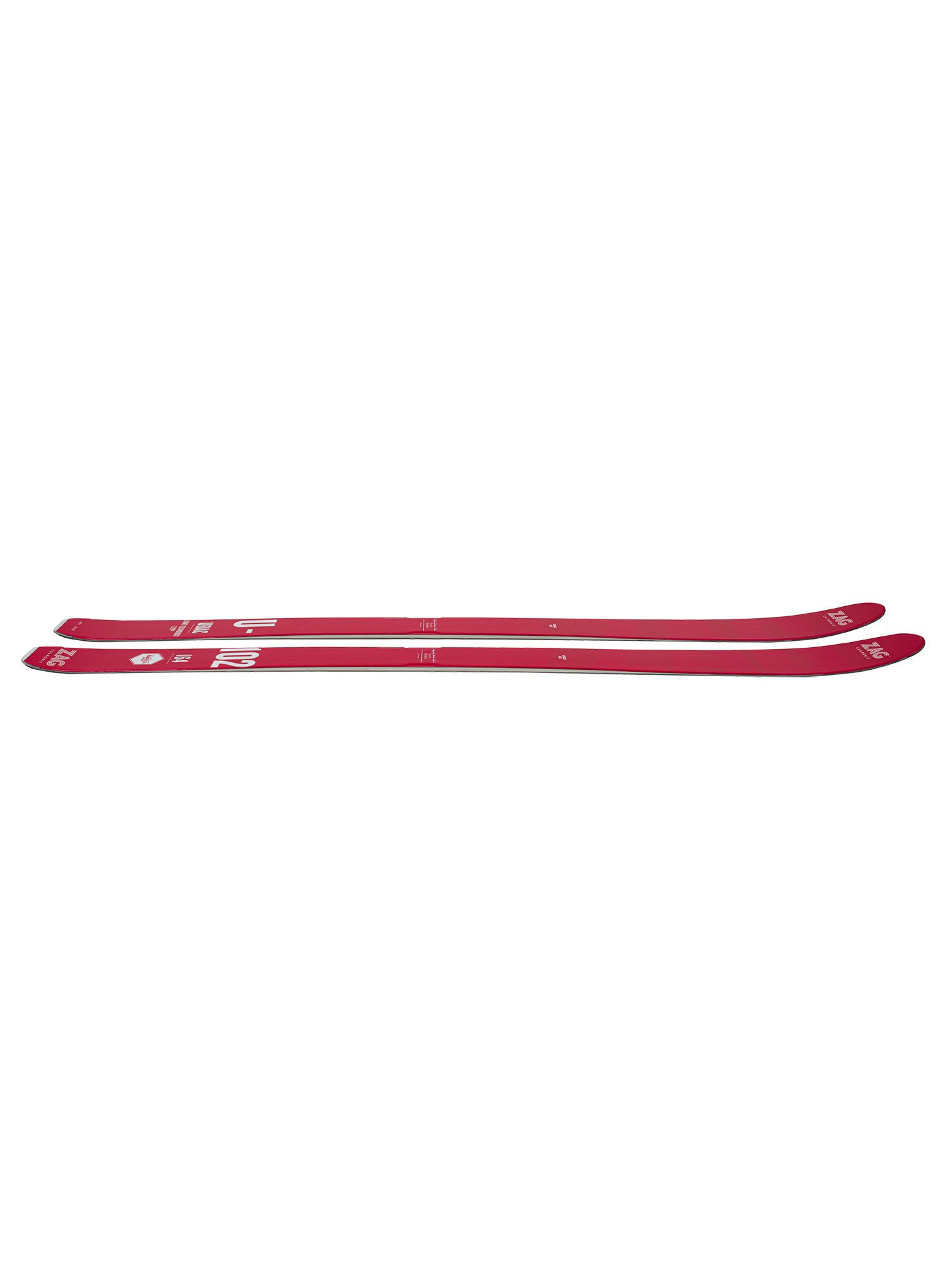 Turne smuči komplet ZAG Ubac 102 Lady - red/white