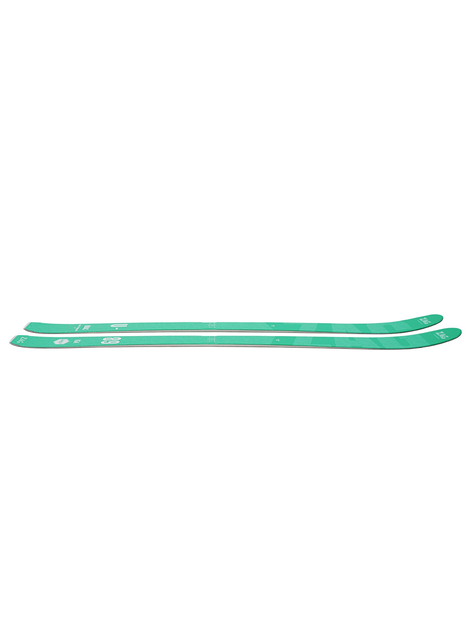 Turne smuči komplet ZAG Ubac 89 Lady - green/white