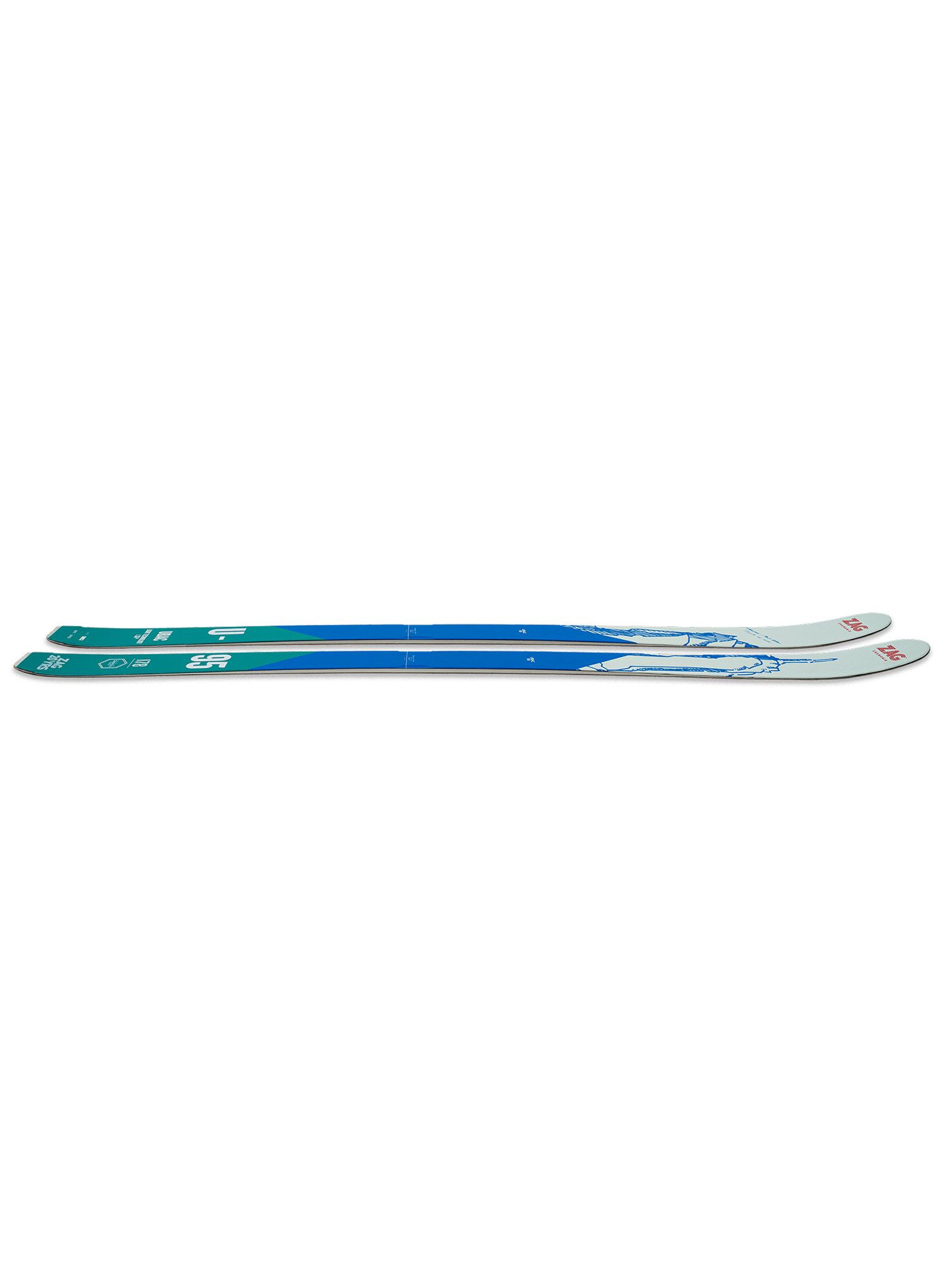 Turne smuči komplet ZAG Ubac 95 Limited Edition - white/blue