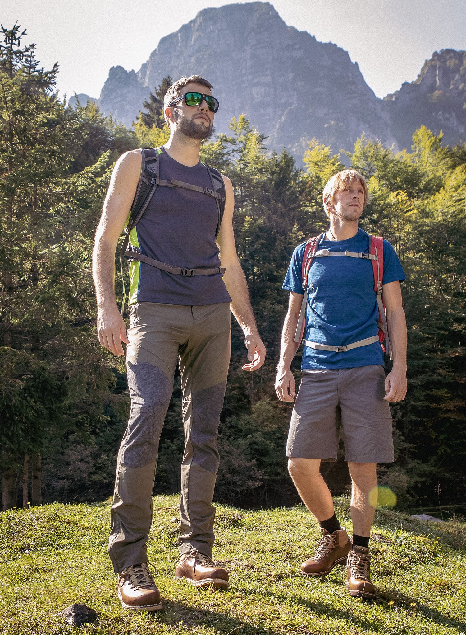 Moški pohodniški čevlji Zamberlan Gardena Lite NW GTX - nut 