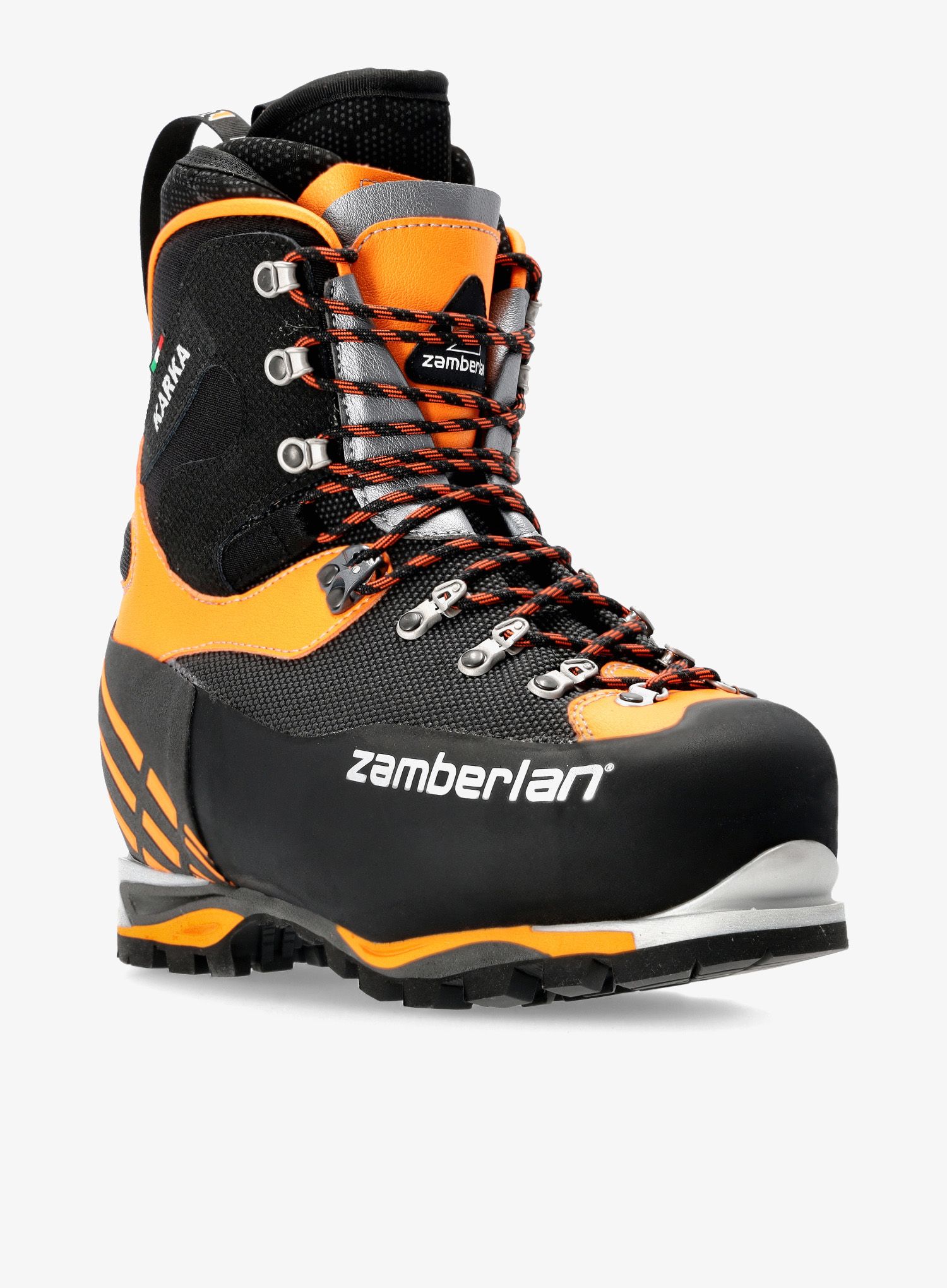 Čevlji za avtomatske dereze Zamberlan 6000 Karka EVO RR PU - black/orange