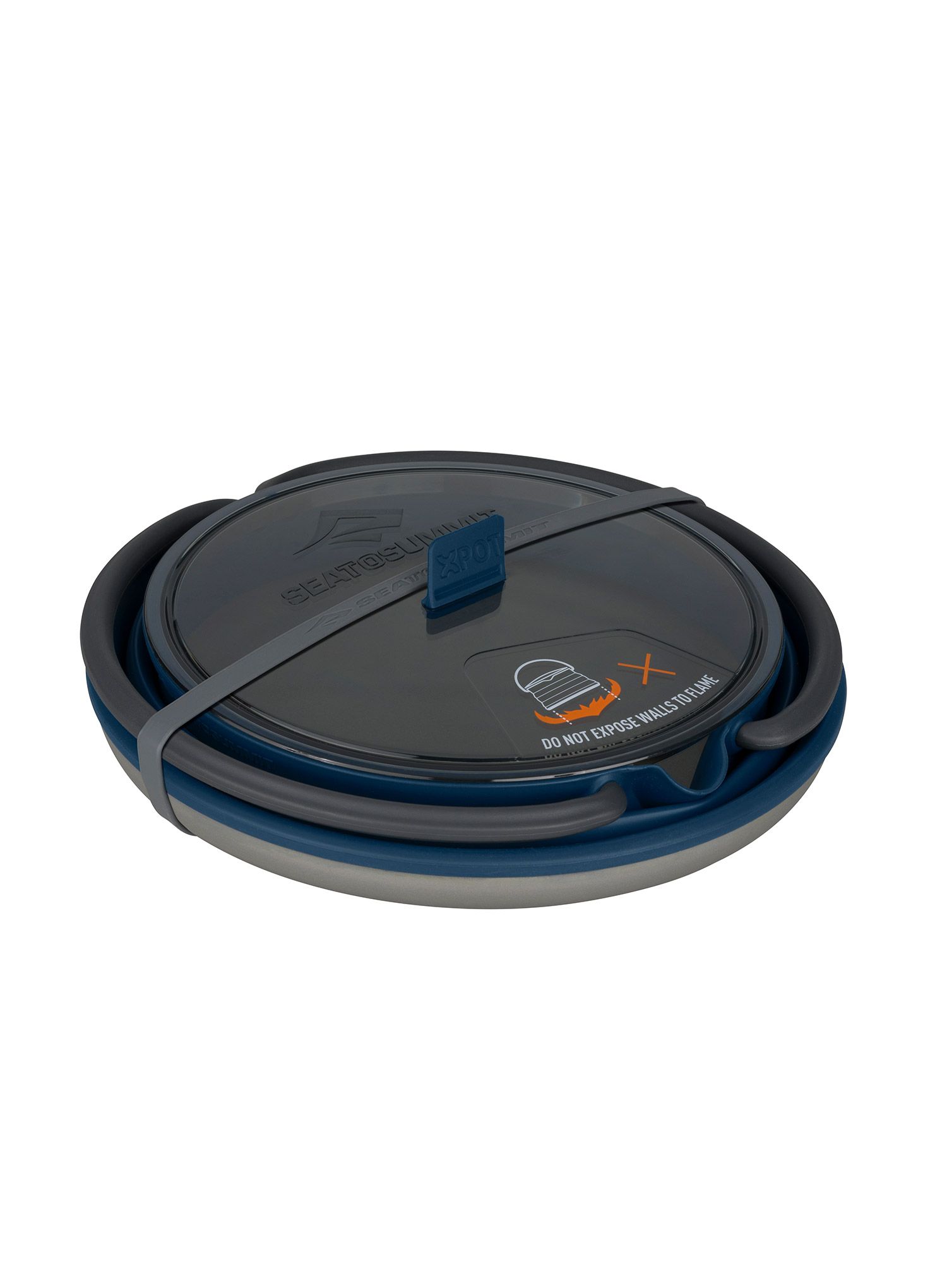 Komplet posode Sea To Summit X-Set: 12 5pc (X-Kettle 2.2L, 2 X-Bowl, 2 X-Mug) - navy/sand