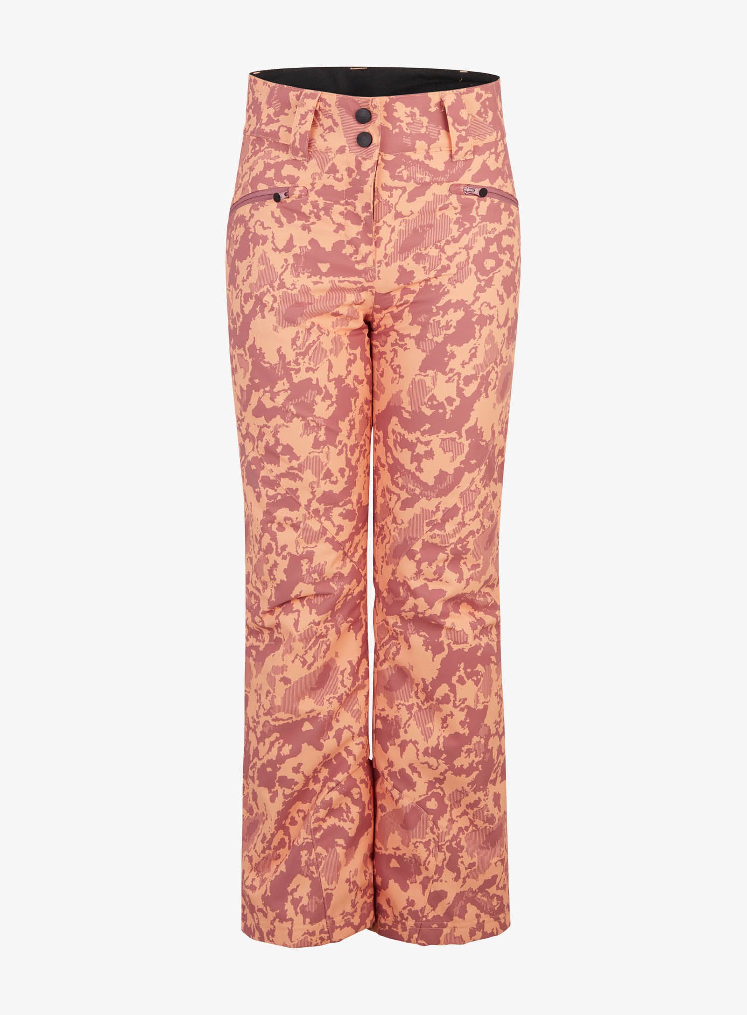 Dekliške hlače Ziener Alin Junior - rose blossom camo