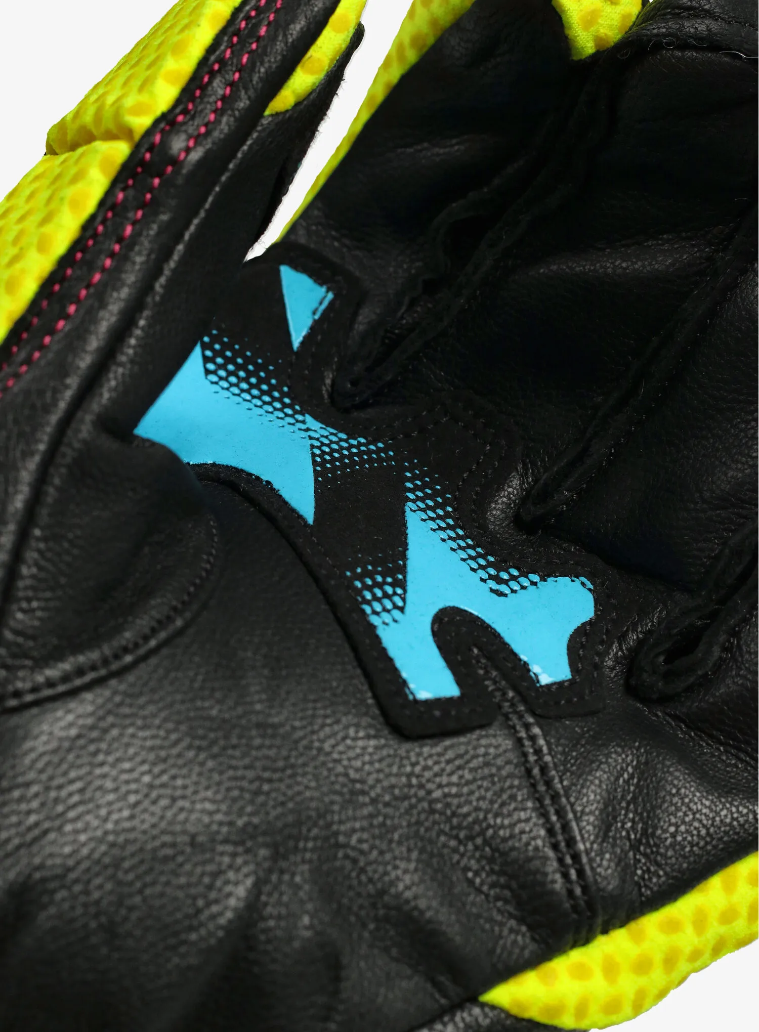Smučarske rokavice Ziener GATOS PR glove - race black/poison yelow
