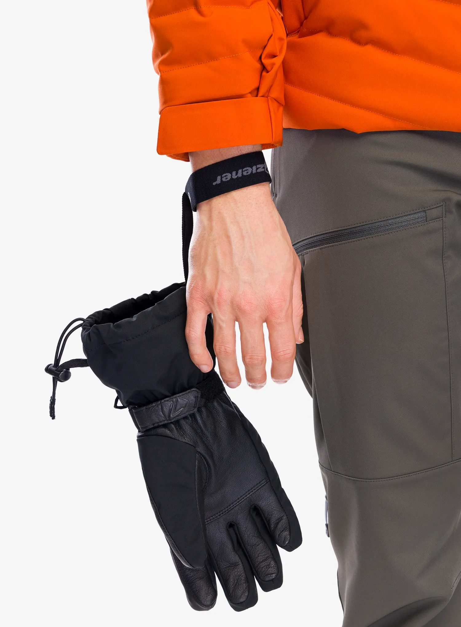 Smučarske rokavice Ziener Gastil GTX - black