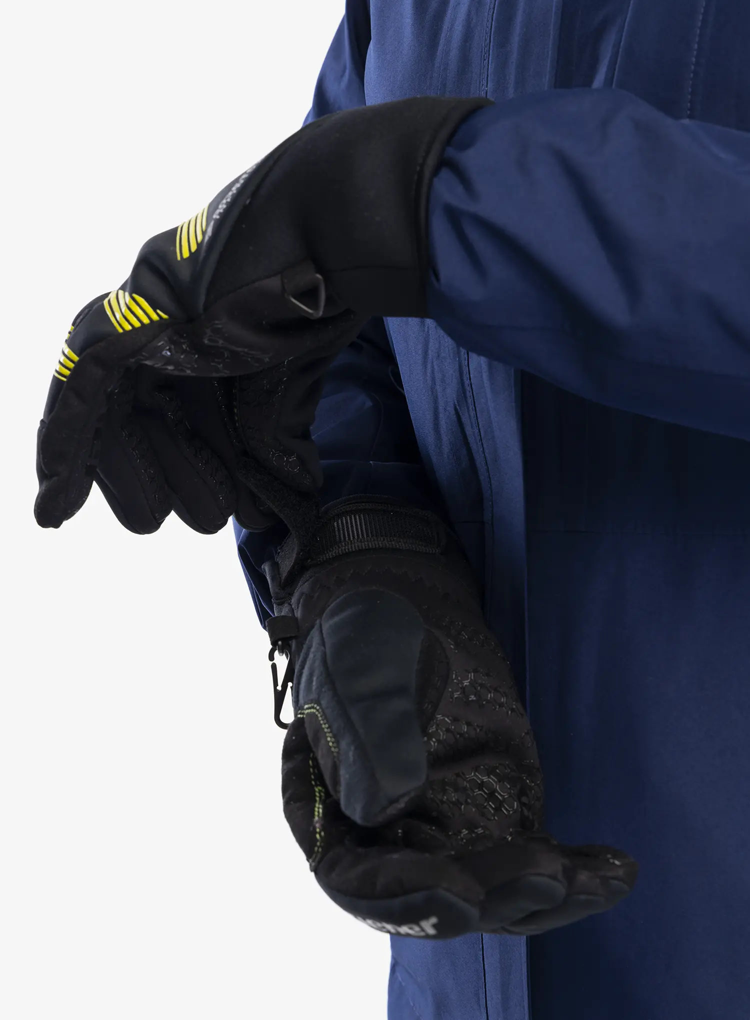 Softshell rokavice Ziener Ilko GTX INF - lime green