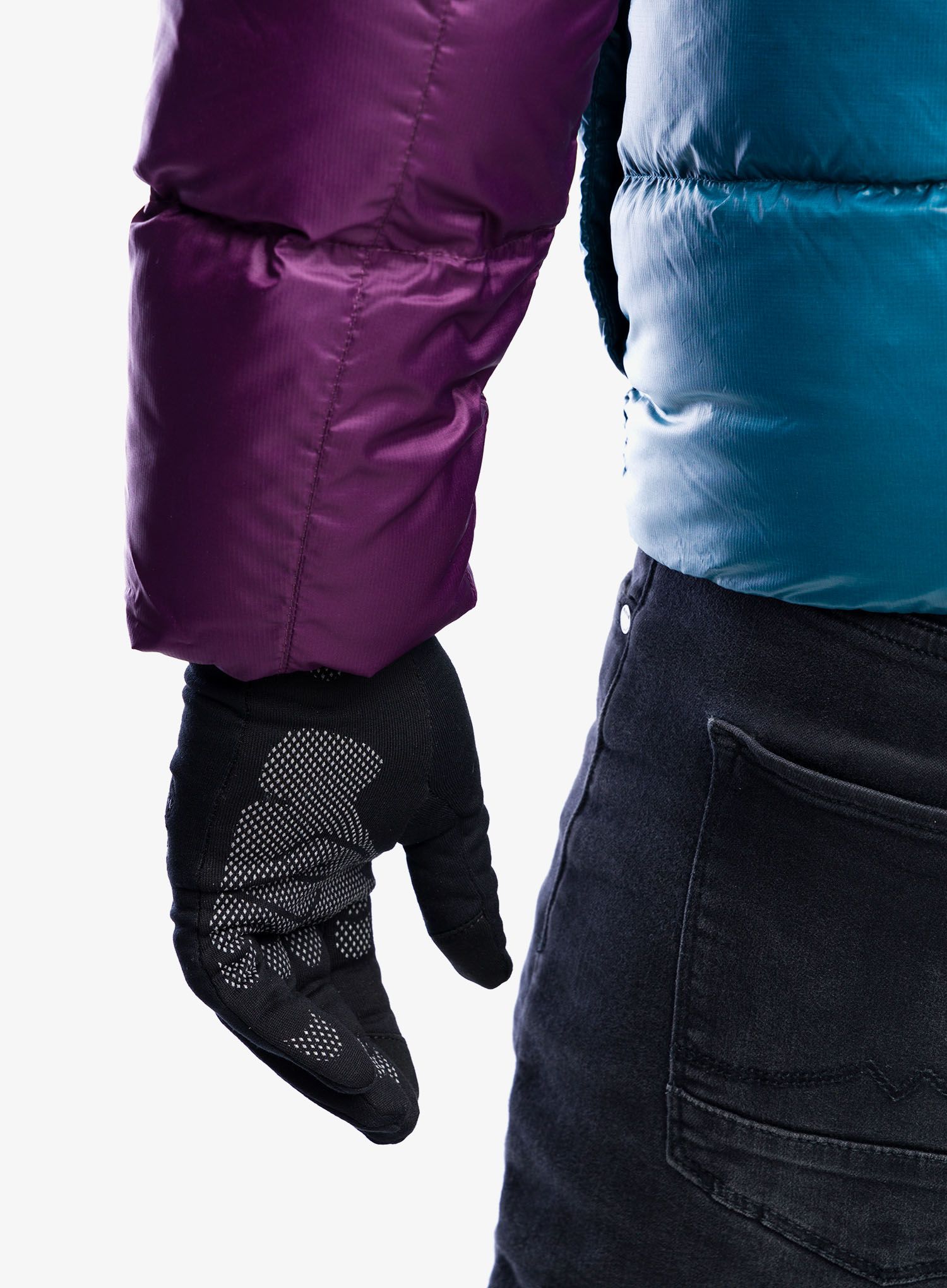 Rokavice Ziener Innerprint Touch - black