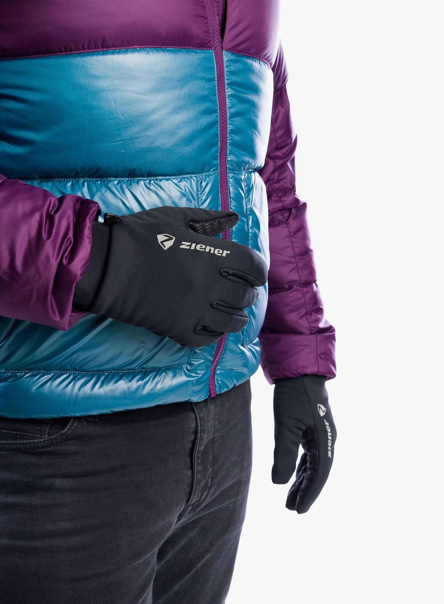 GORE TEX rokavice Ziener Irios GTX INF Touch - black