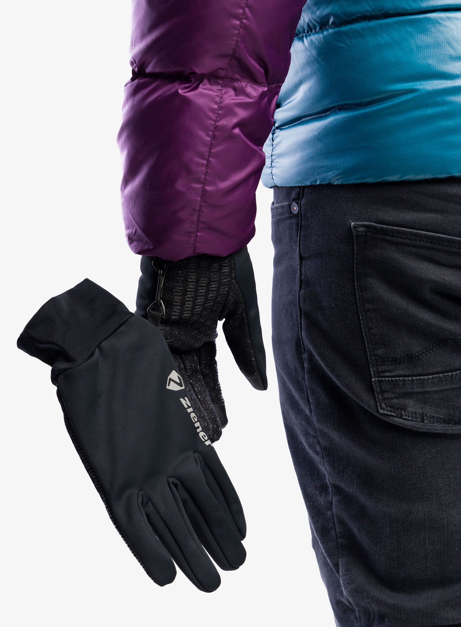 GORE TEX rokavice Ziener Irios GTX INF Touch - black