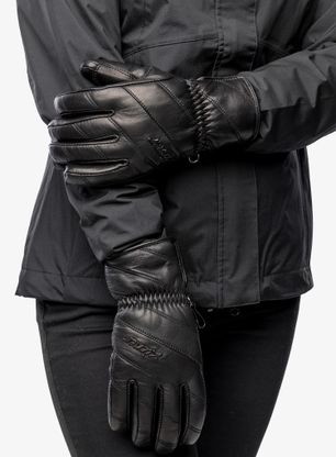 Ženske smučarske rokavice Ziener Kuma AS - black