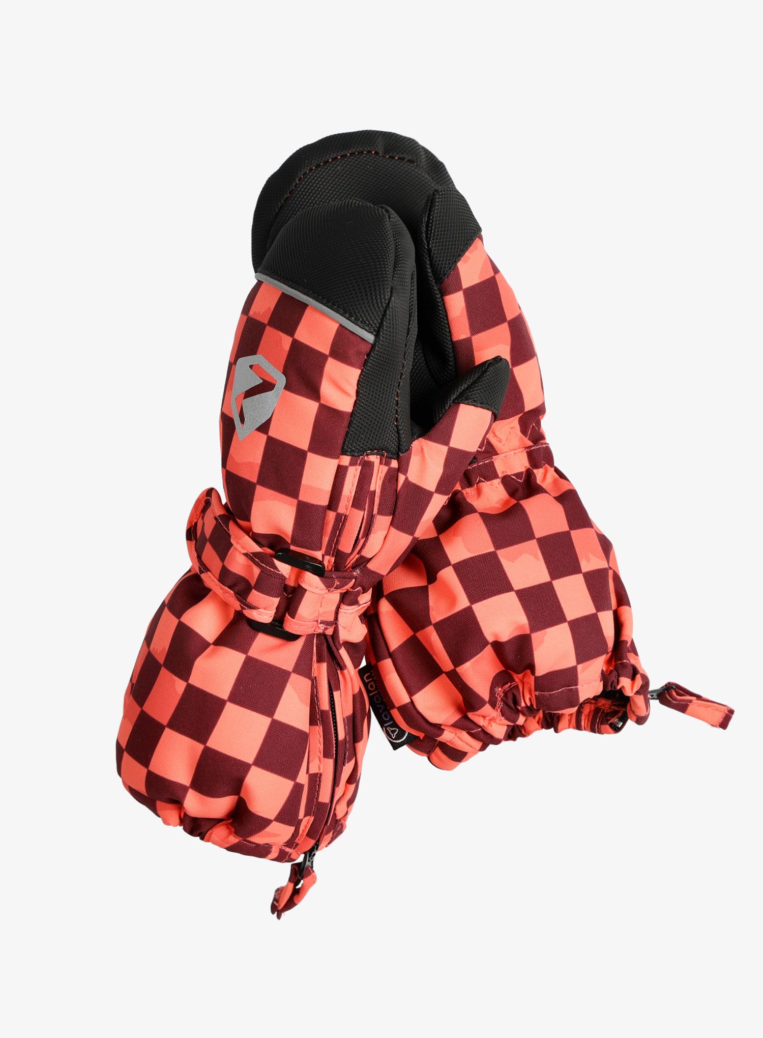 Otroške rokavice Ziener Lanap AS AW Minis - chessboard print