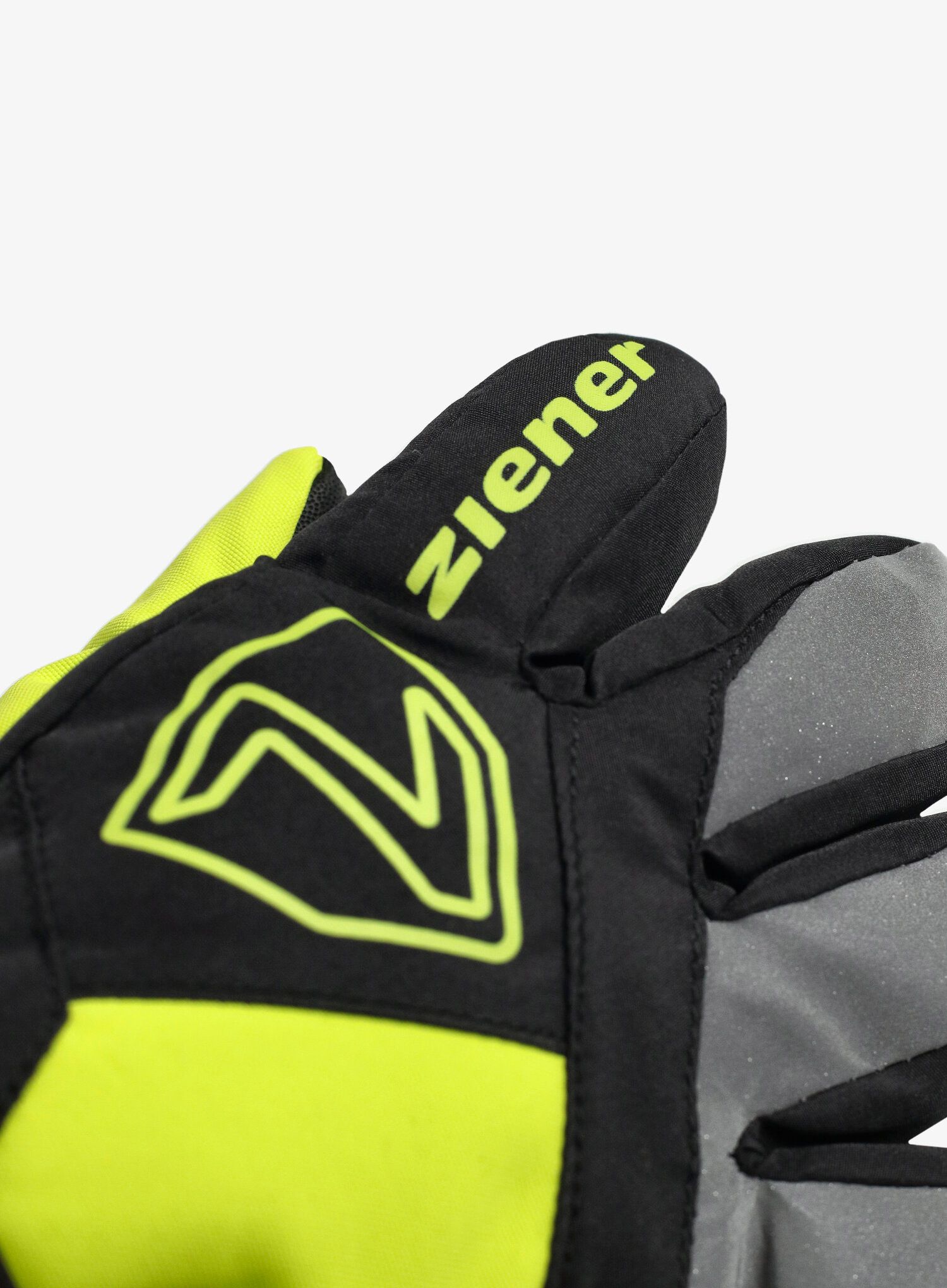 Otroške rokavice Ziener Lauro AS Glove Junior - black/lime