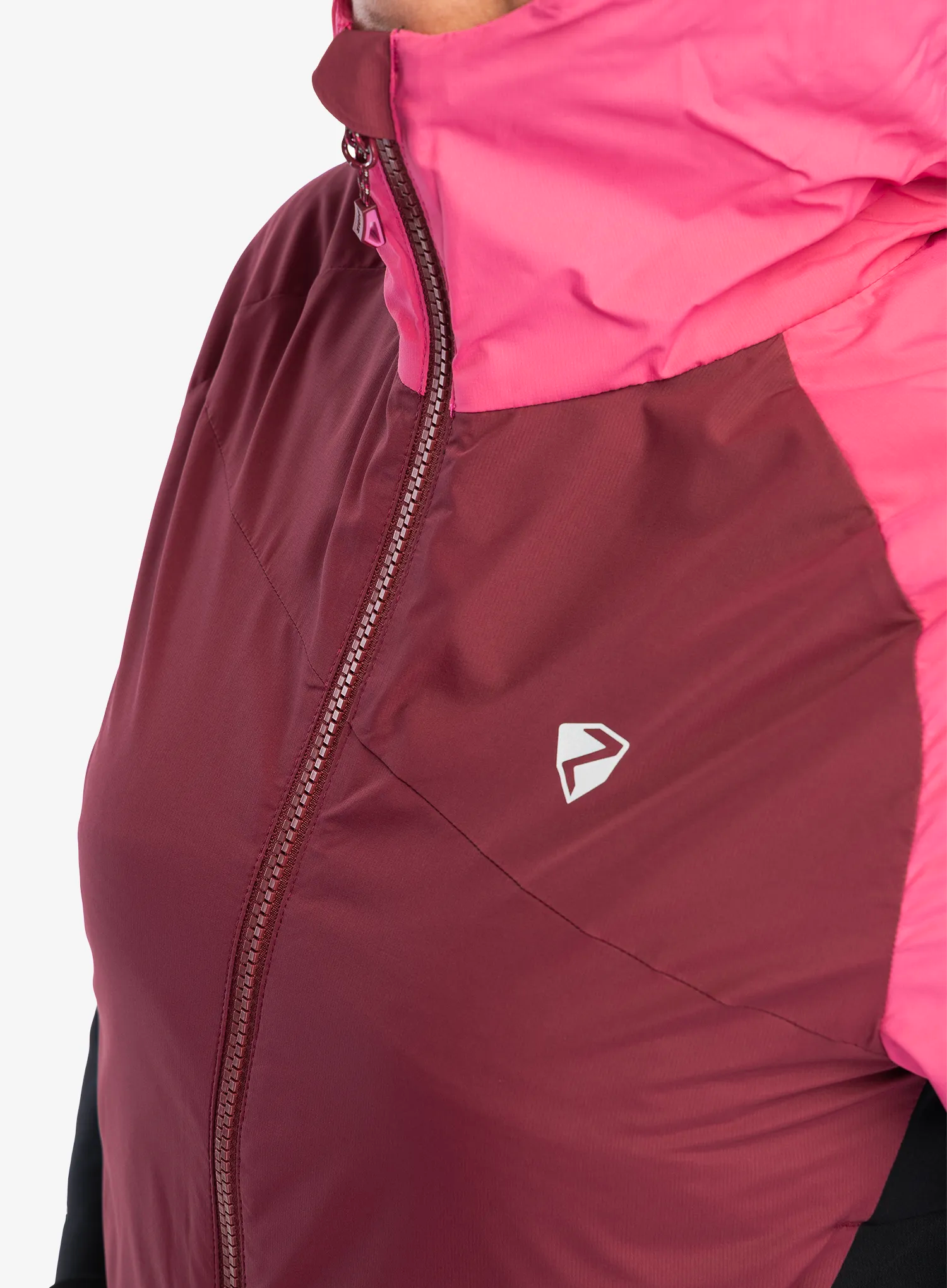 Ženska softshell jakna Ziener Nakima - black/berry