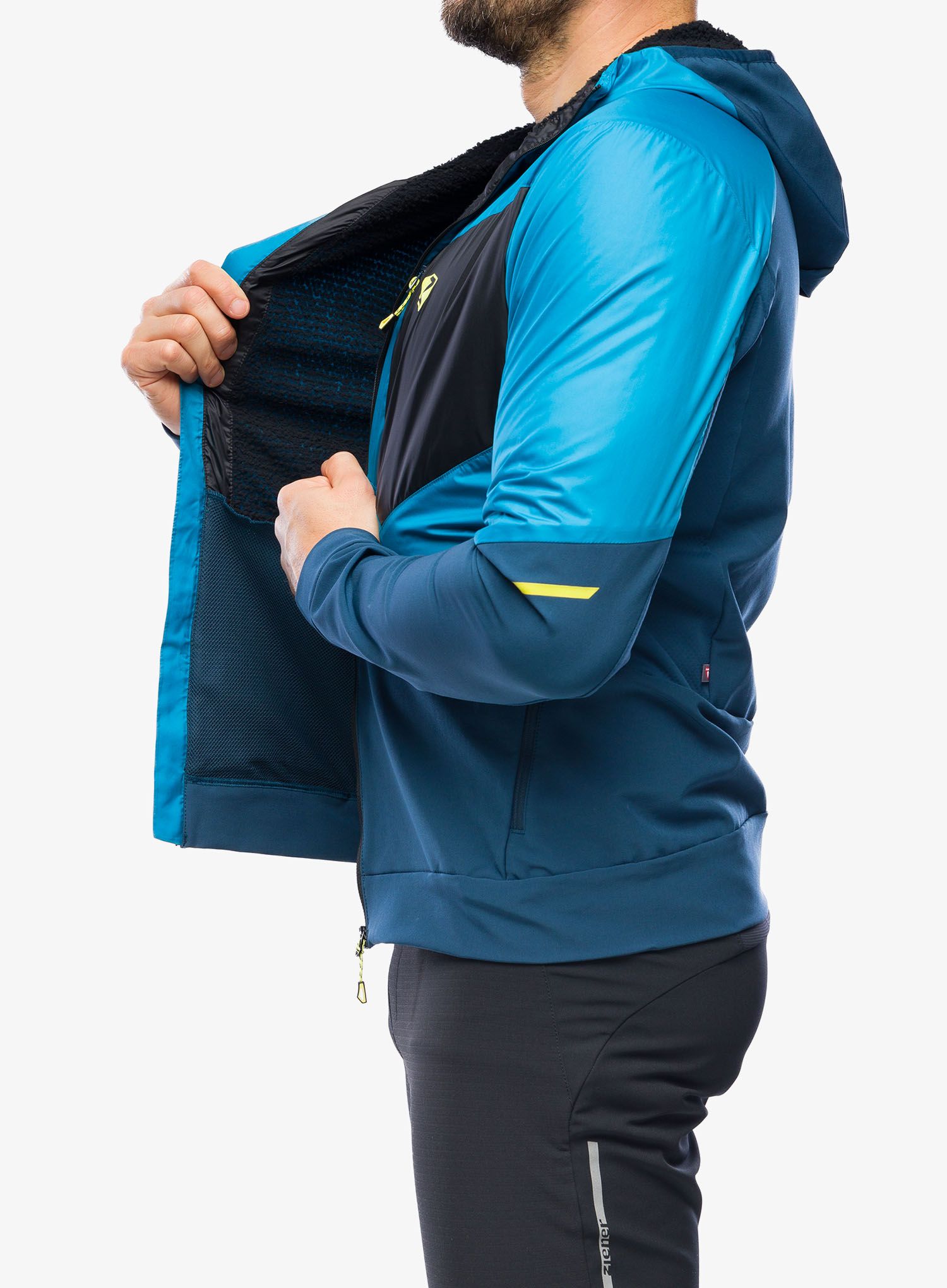 Softshell jakna Ziener Nicolo - teal crystal