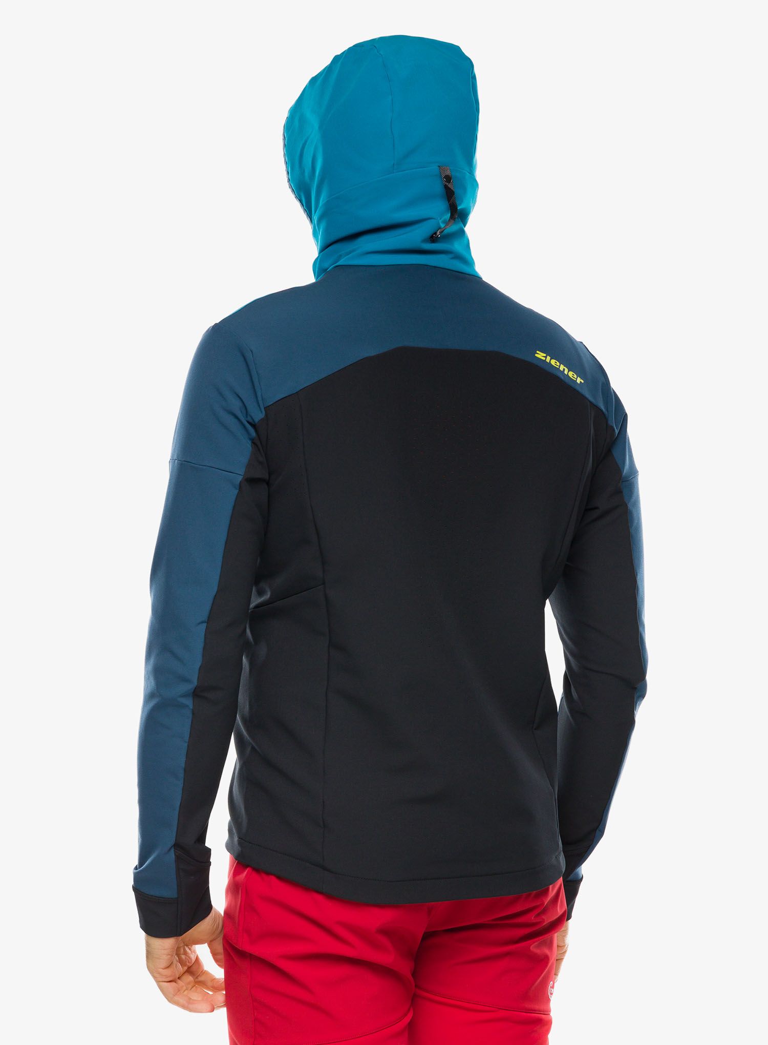 Softshell jakna Ziener Nikado - hale navy/teal crystal