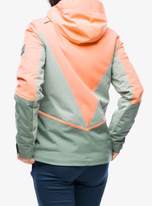 Ženska smučarska jakna Ziener Taimi - vibrant peach
