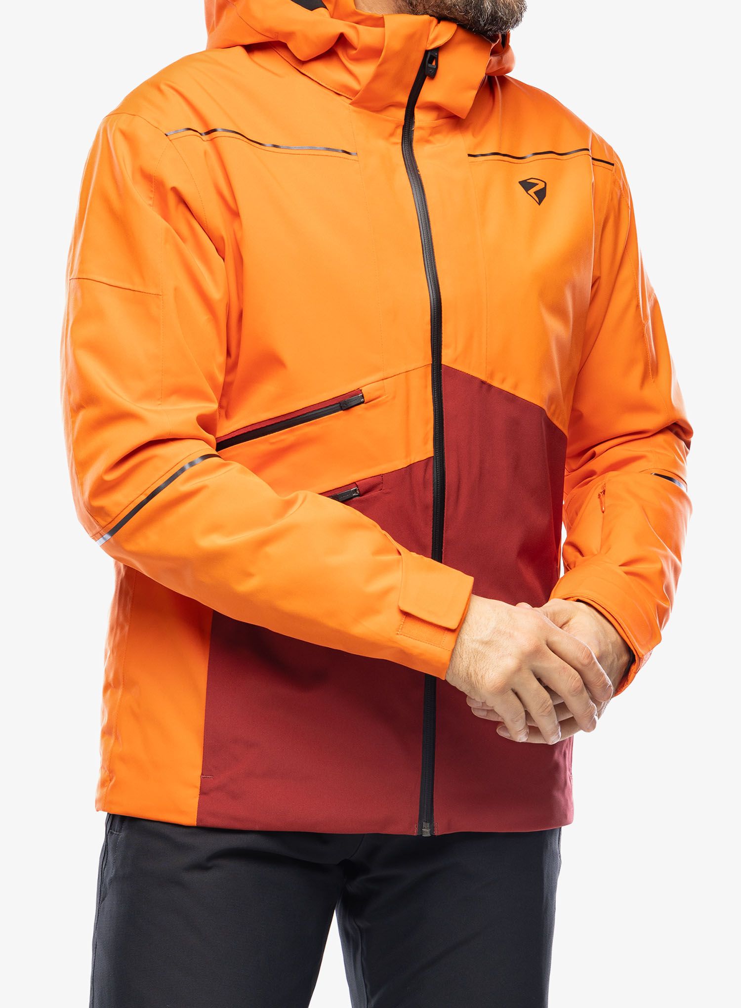 Smučarska jakna Ziener Toaca - burnt orange