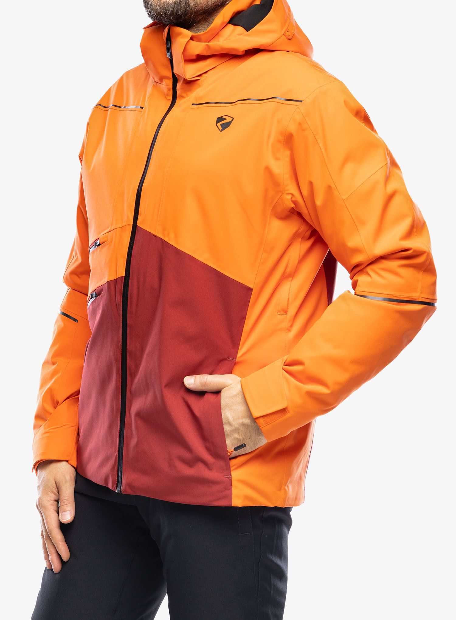 Smučarska jakna Ziener Toaca - burnt orange