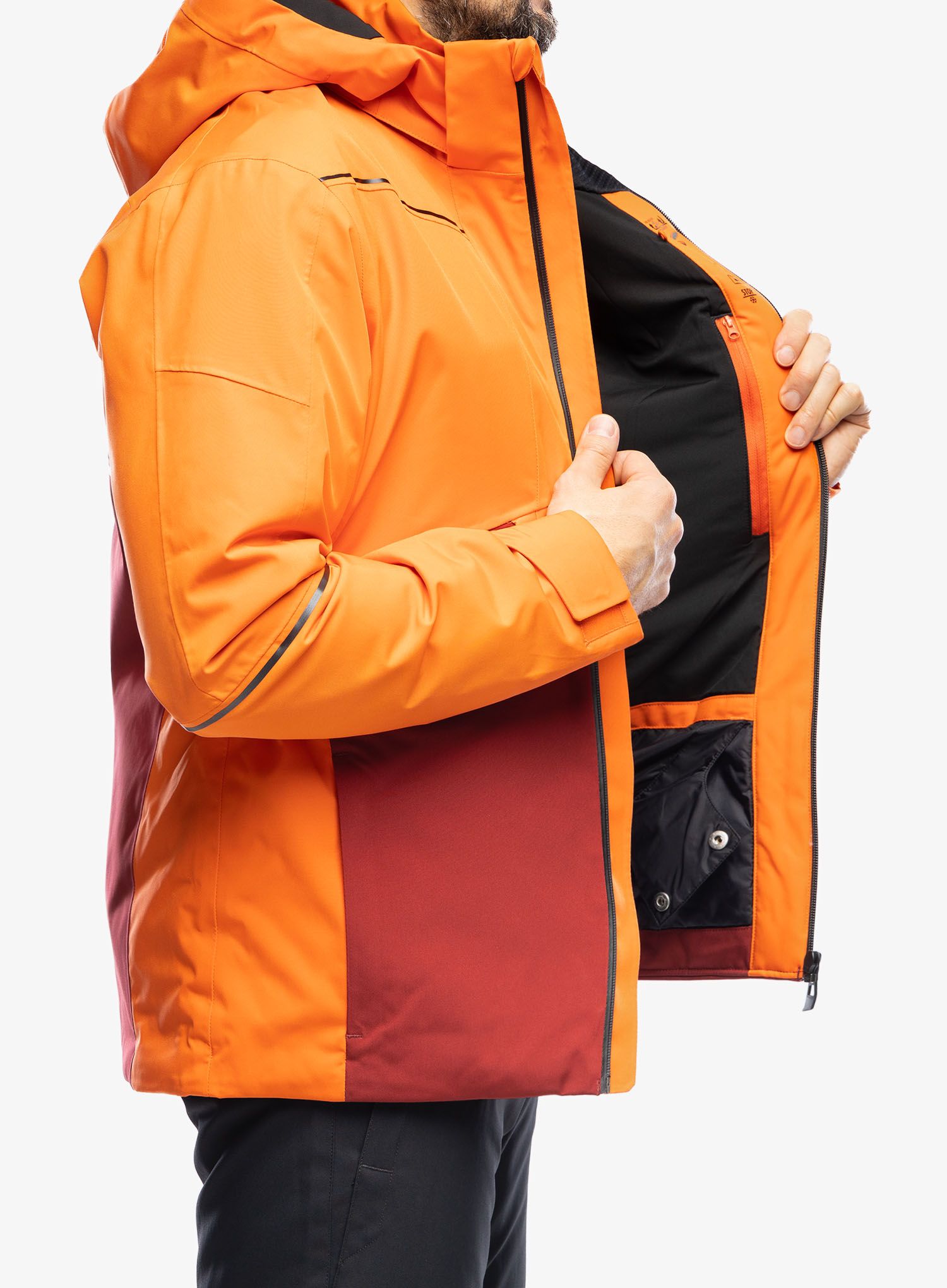 Smučarska jakna Ziener Toaca - burnt orange