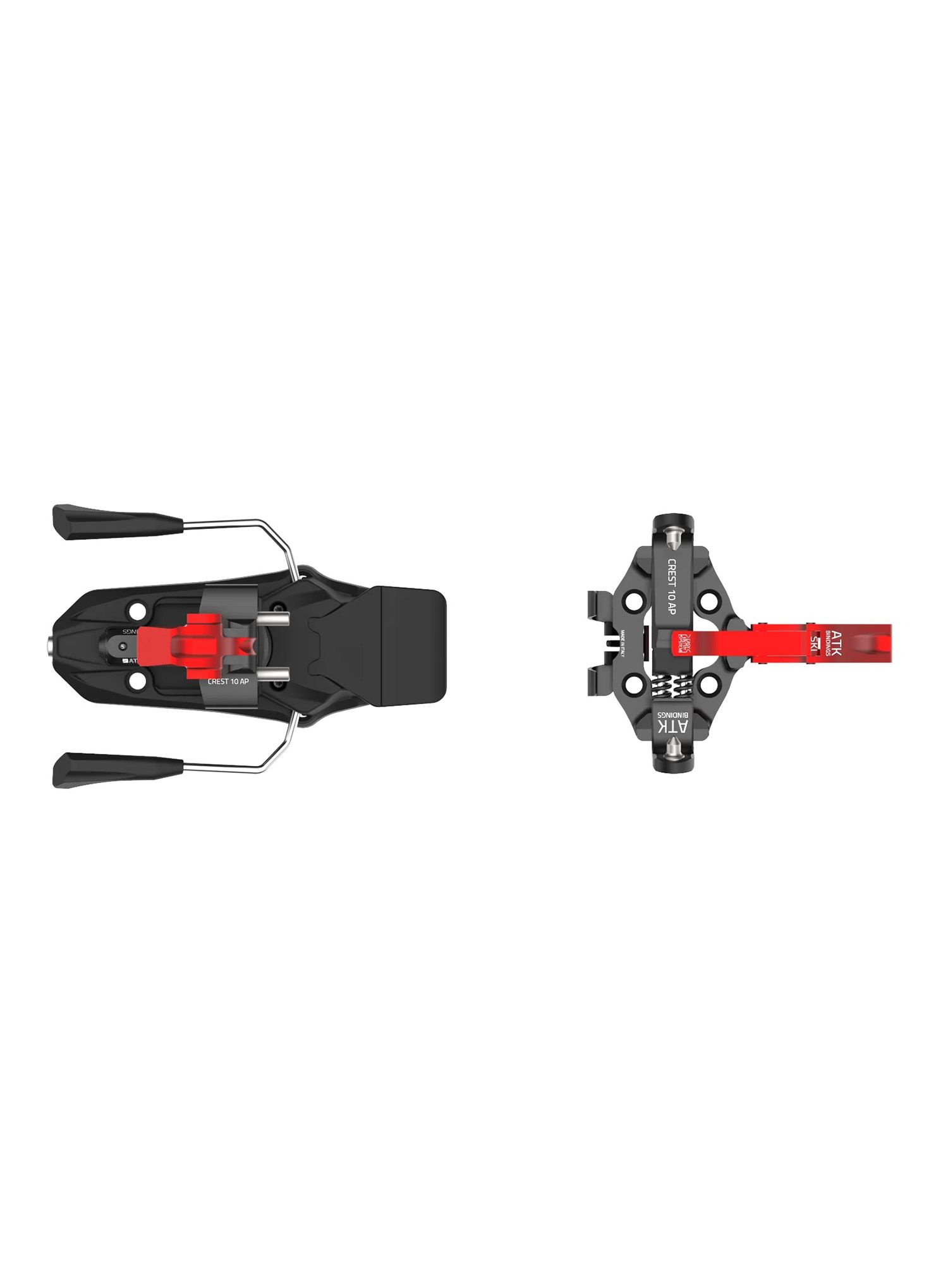 Vezi za turno smučanje ATK Crest 10 AP - red/black