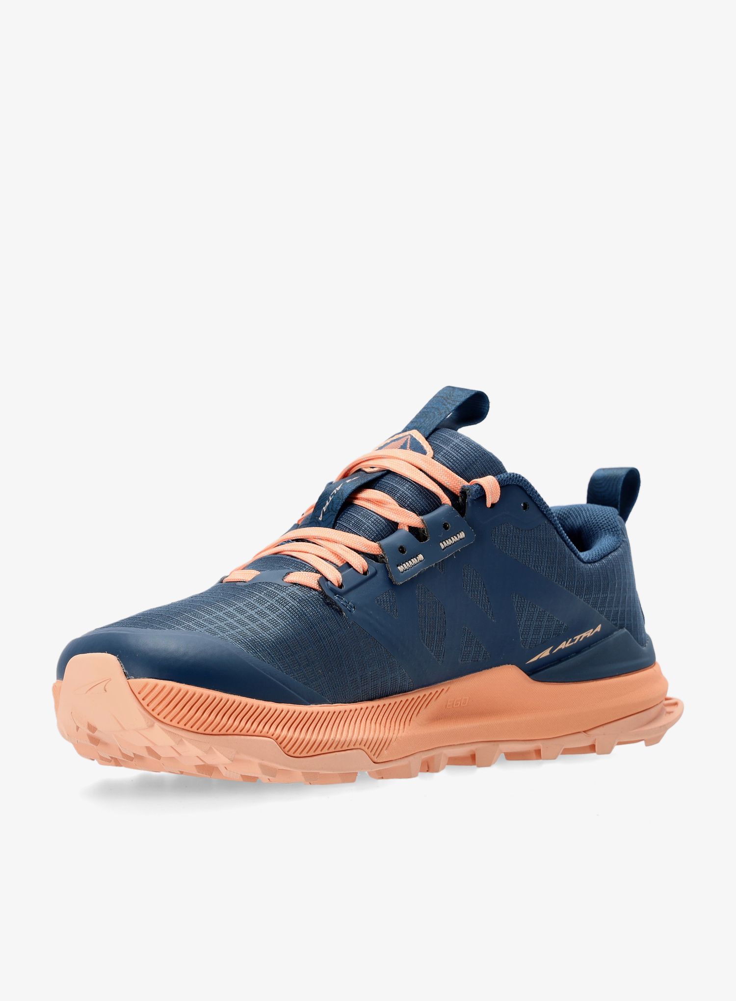 Ženski tekaški čevlji Altra Lone Peak 8 - navy/coral