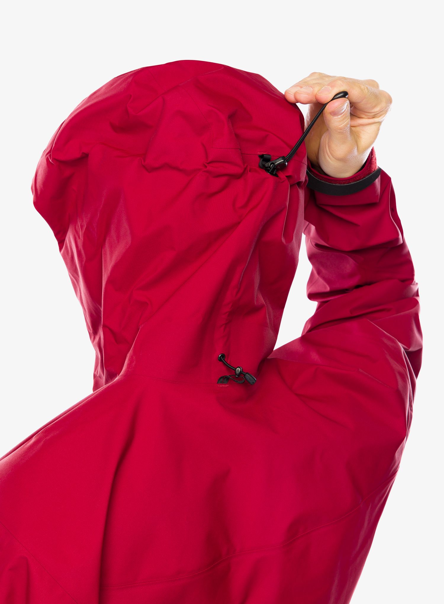 Nepremočljiva jakna Arcteryx Alpha SV Jacket - bordeaux/bordeaux
