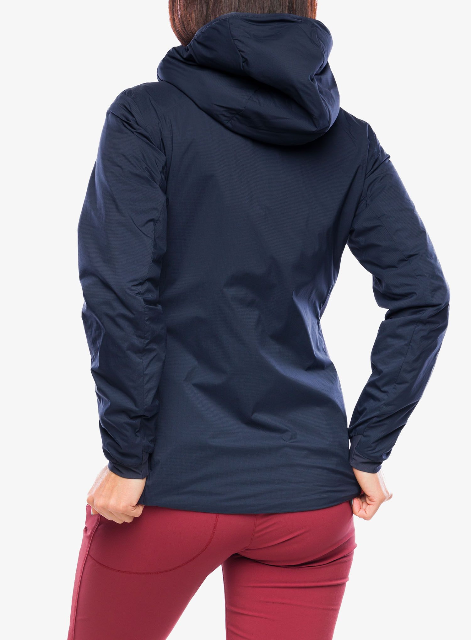Sintetična jakna Arcteryx Atom Hoody - black sapphire