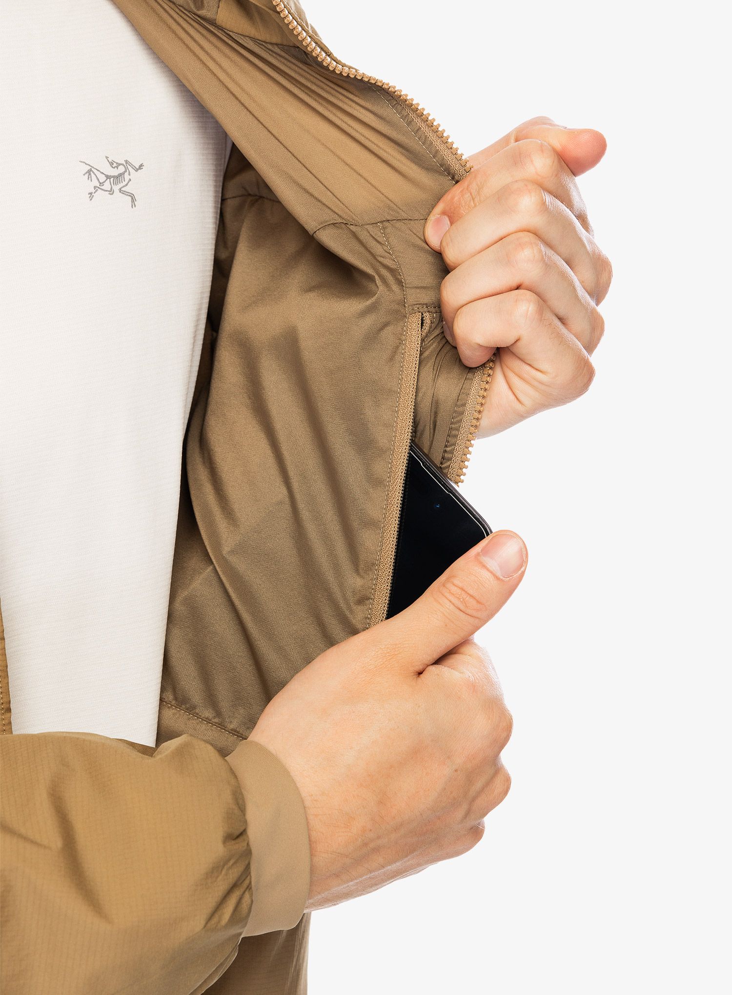 Sintetična jakna Arcteryx Atom Hoody - canvas II
