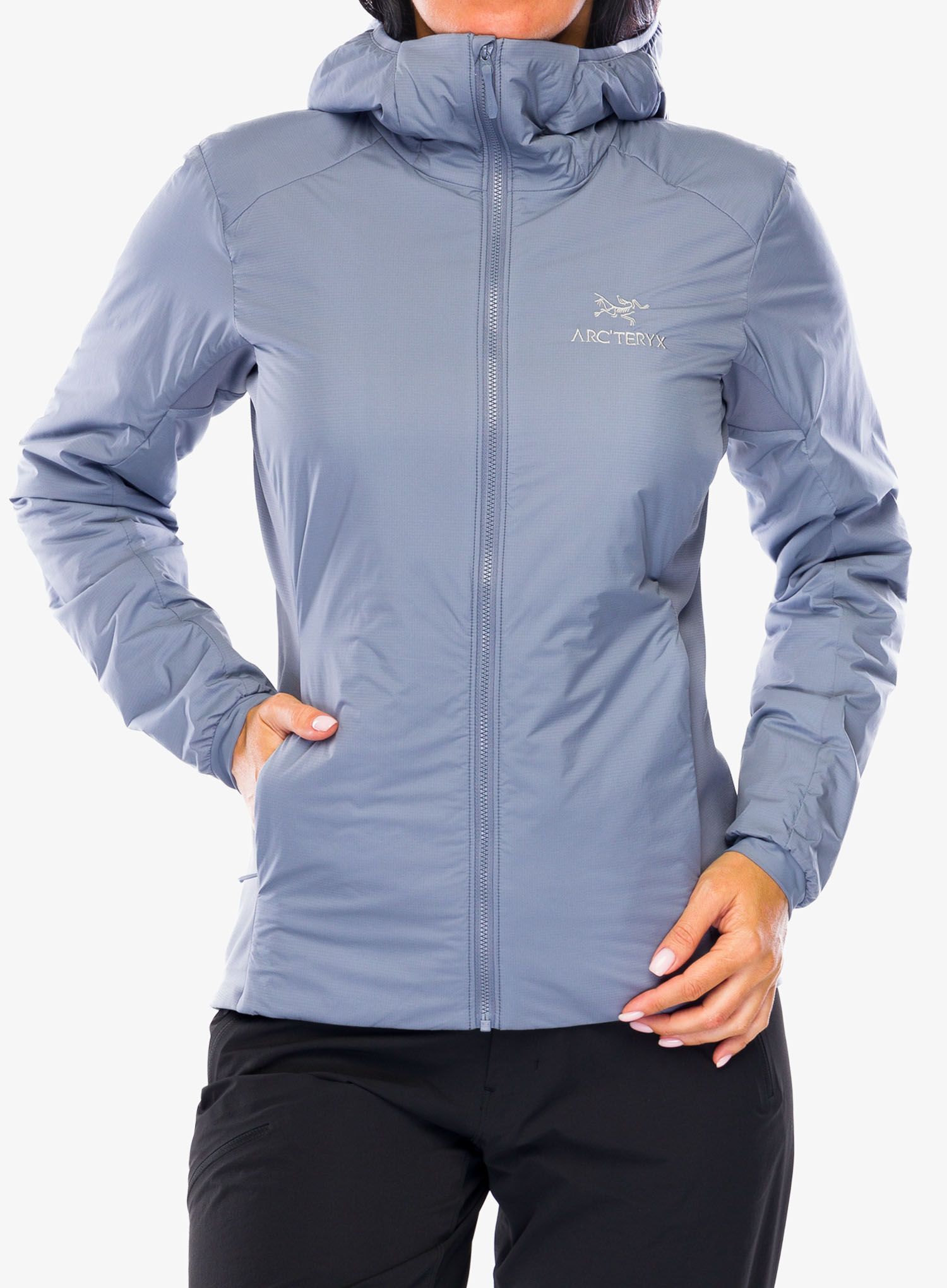 Ženska sintetična jakna Arcteryx Atom Hoody - stratus