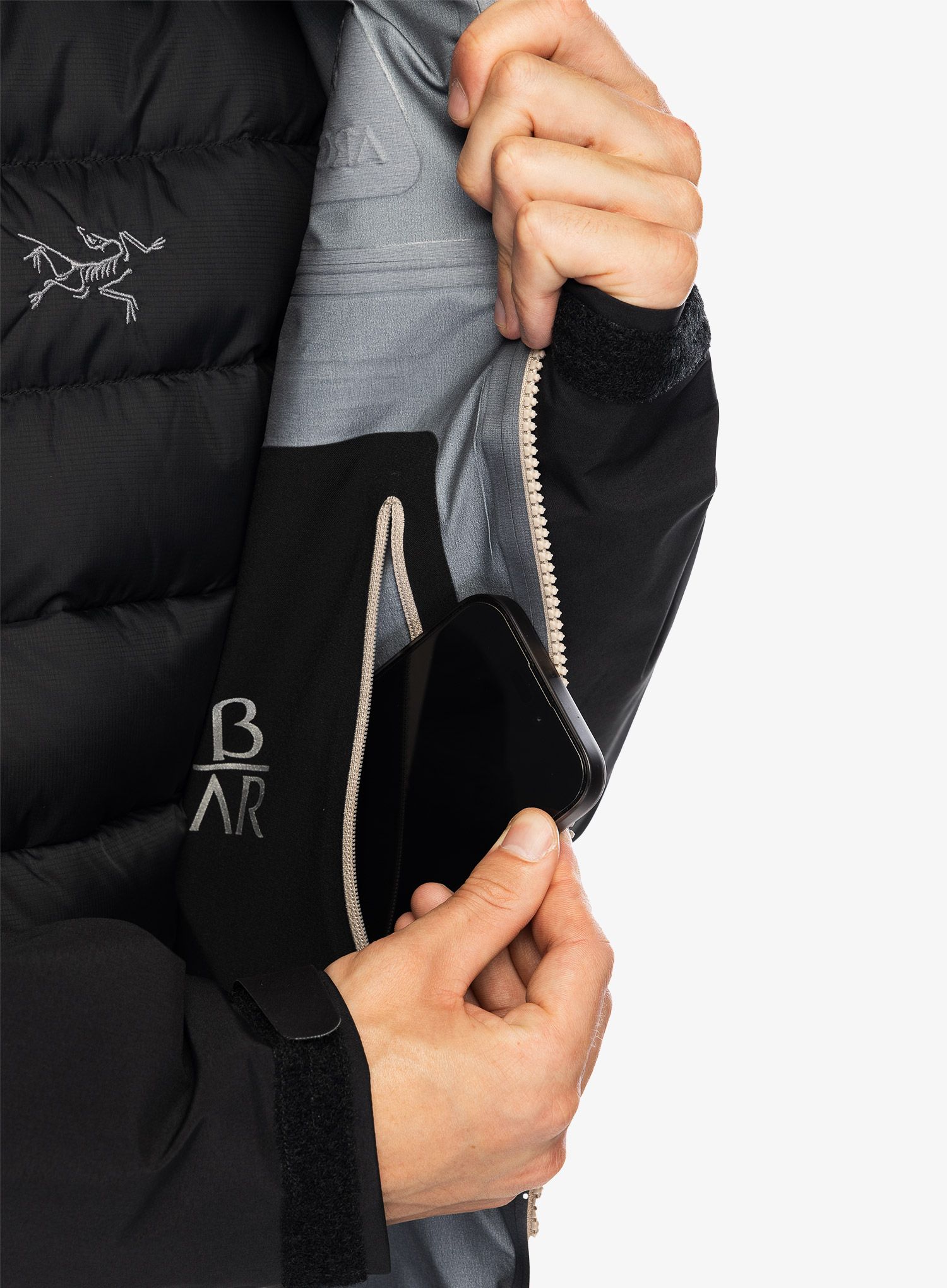 Nepremočljiva jakna Arcteryx Beta AR Jacket - black/rune